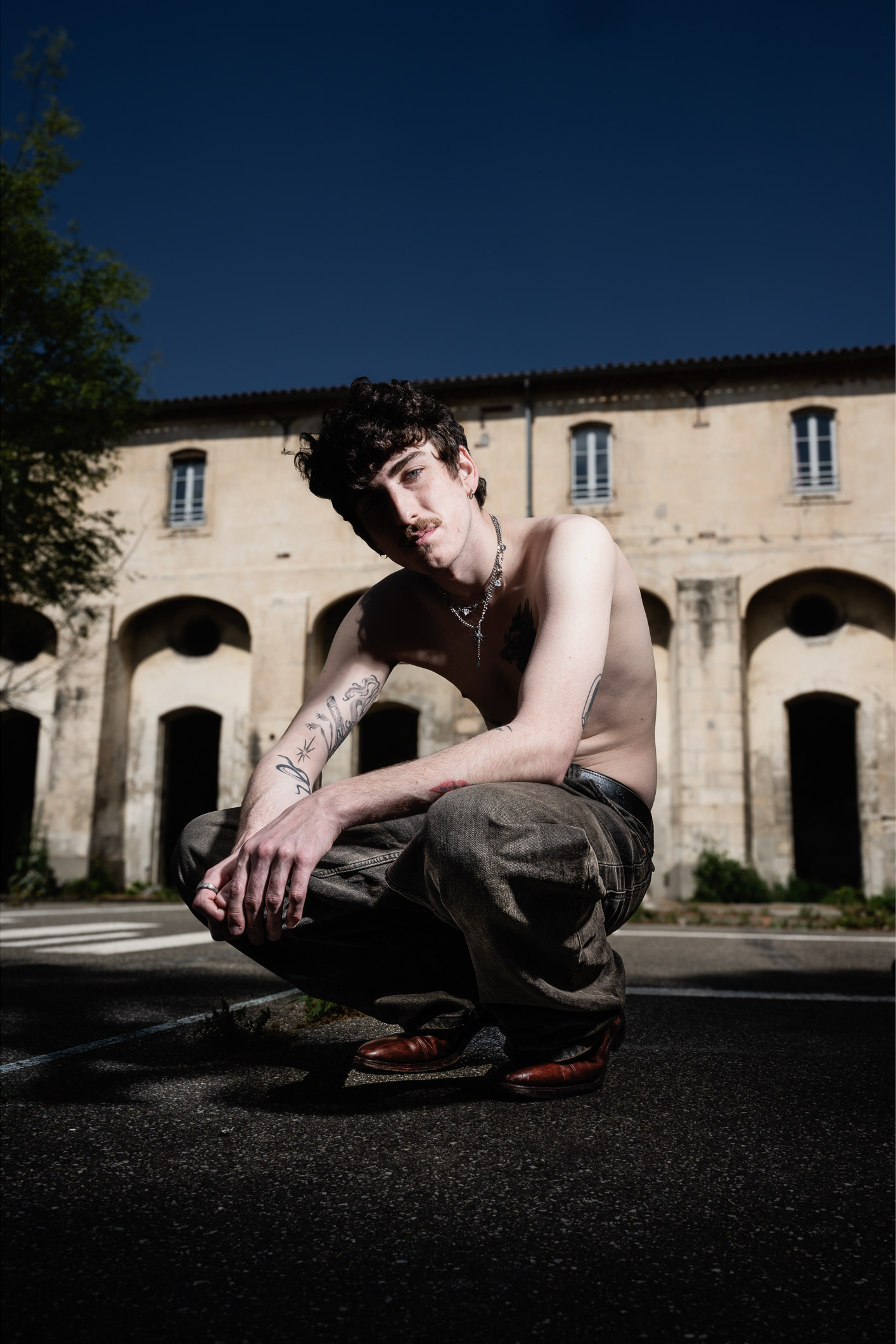 Images from portrait workshop in Arles with Laura Stevens - including Nathan - photo Martin Kaufmann