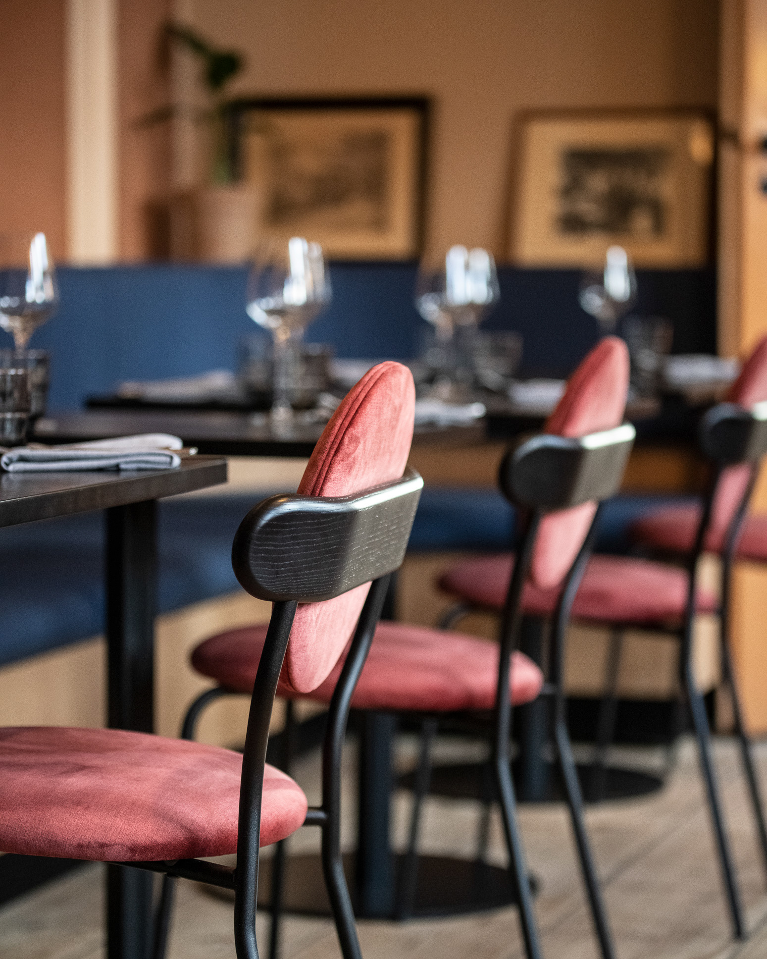 Dining room - Restaurant Lola in Copenhagen - photo Martin Kaufmann