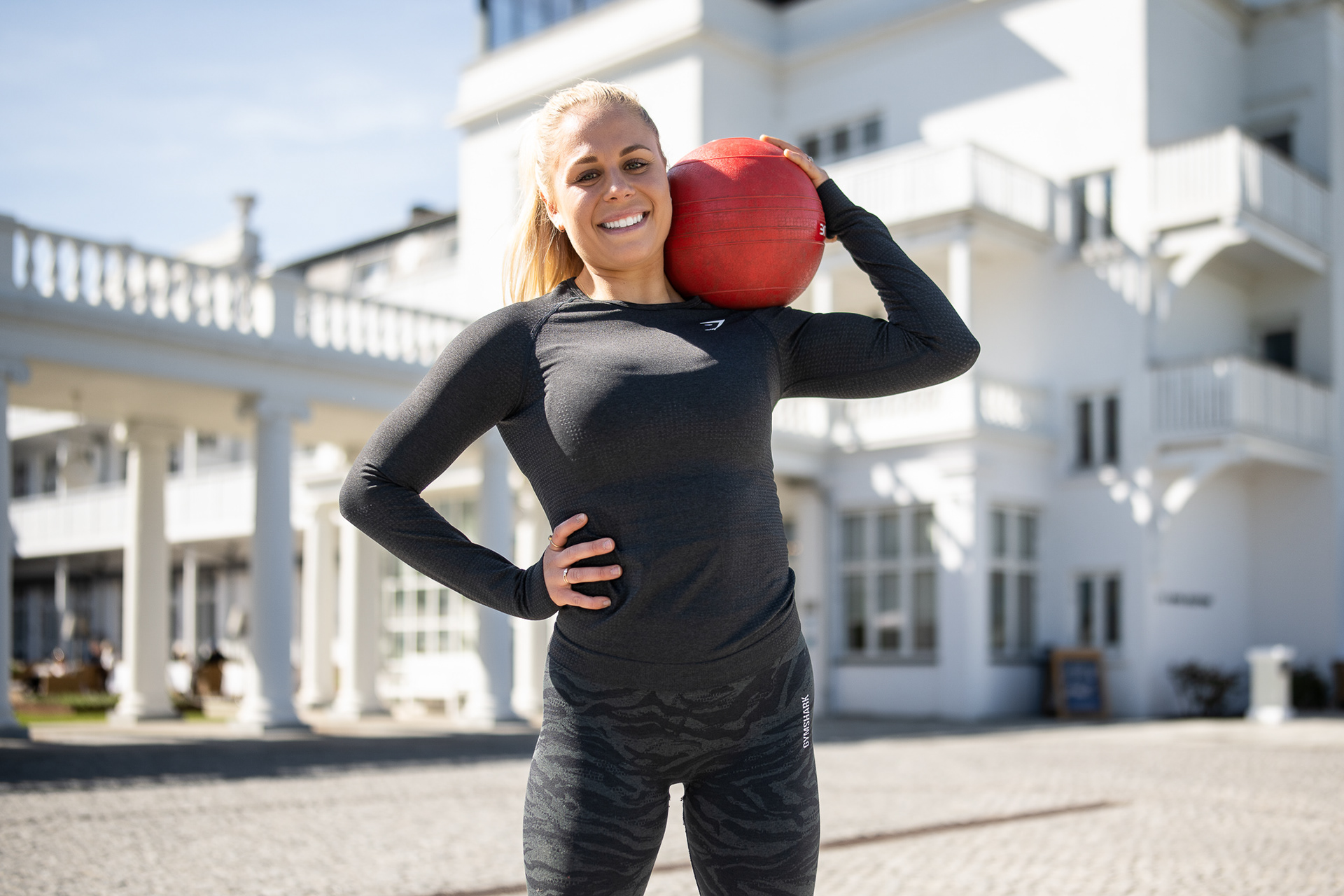 Crossfit instructor - Olivia Damgaard  - photo Martin Kaufmann