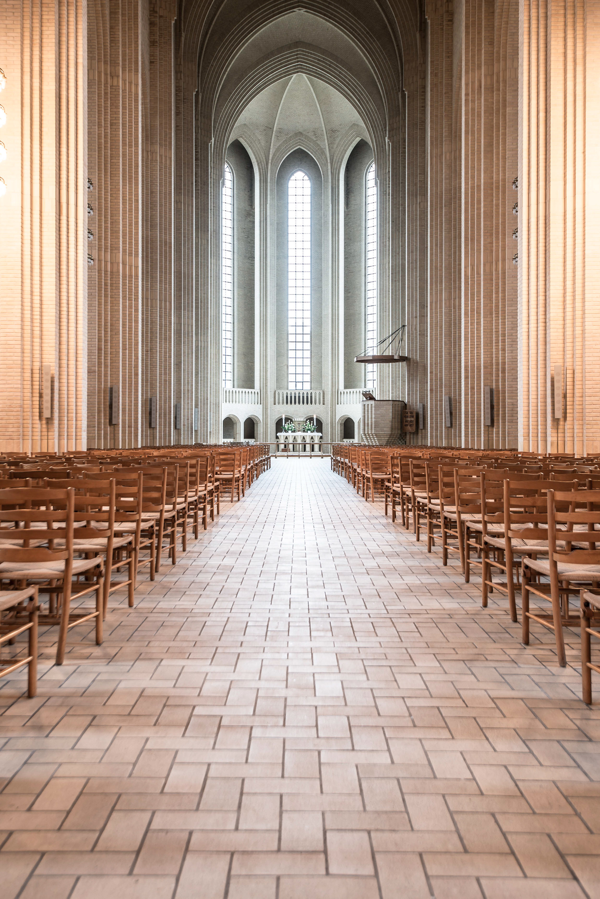 Grundtvigs Kirken - Copenhagen guide book - images for Cereal Magazine - photo Martin Kaufmann