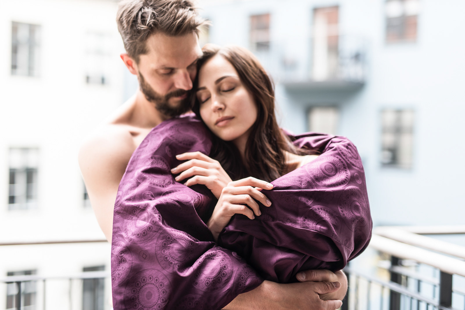 Michala.dk - luxury bed linen - photo Martin Kaufmann