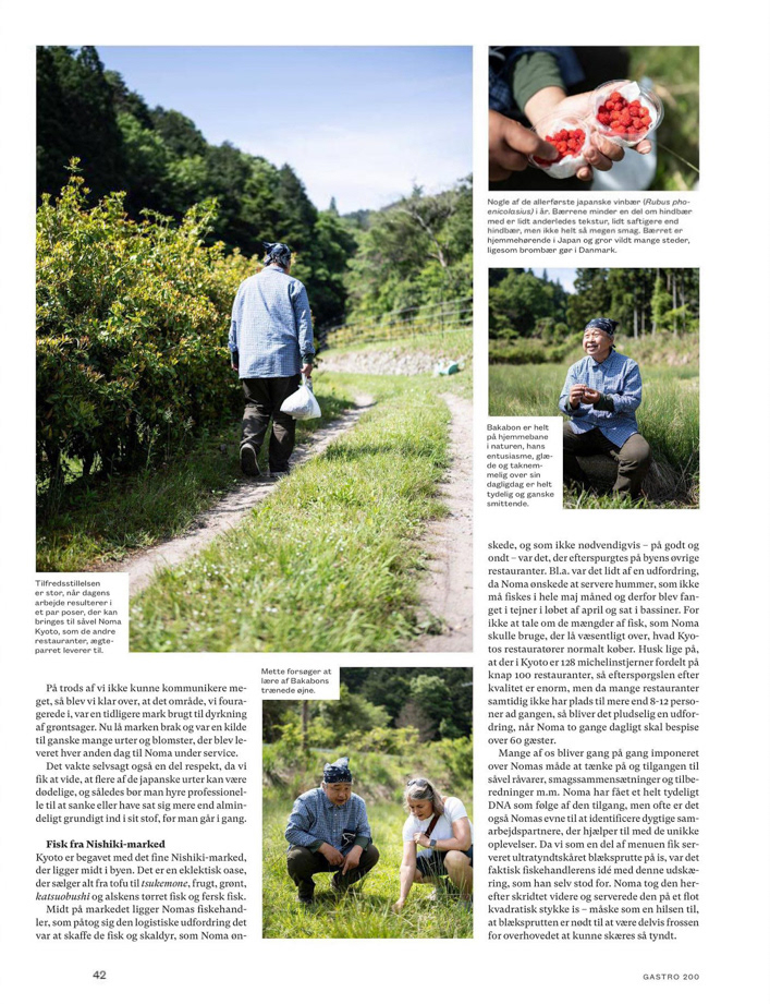 Article about Noma pop-up in Kyoto, Japan (by Mette Juulsgaard Kaufmann and Martin Kaufmann)