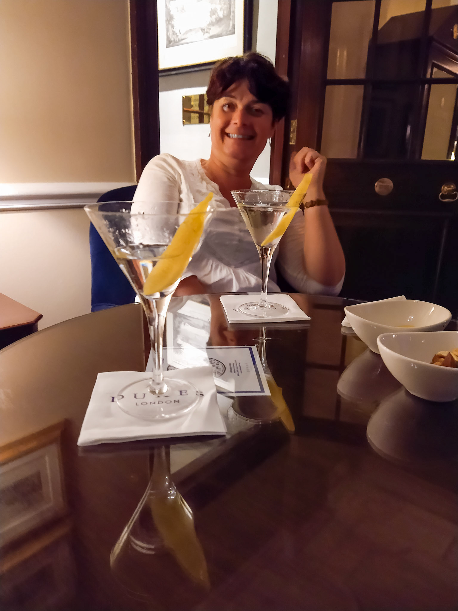 In Dukes, home of the Martini