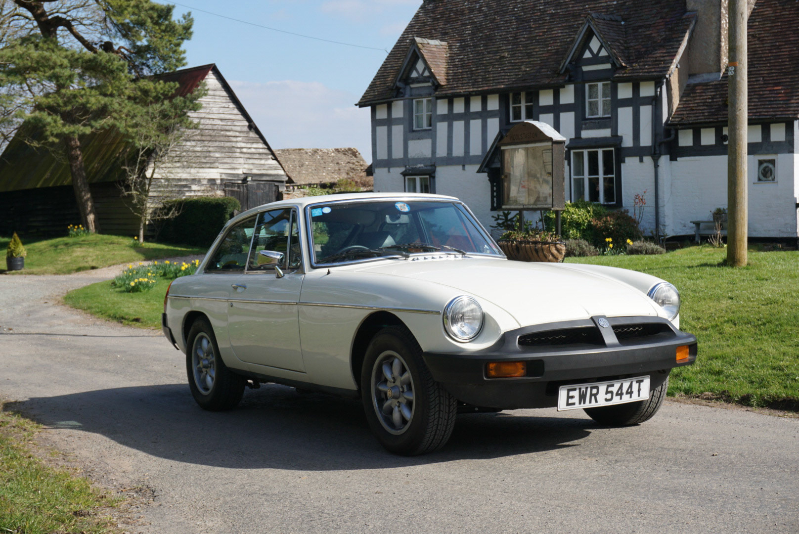 MGB in Woolstaston