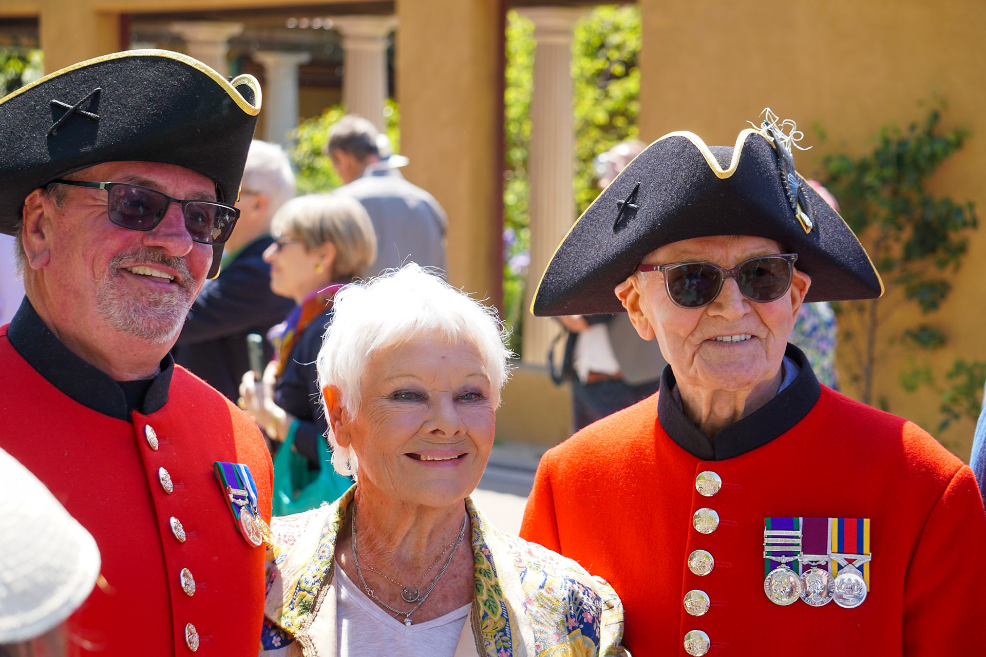 Dame Judi Dench at RHS Chelsea Flwoer Show