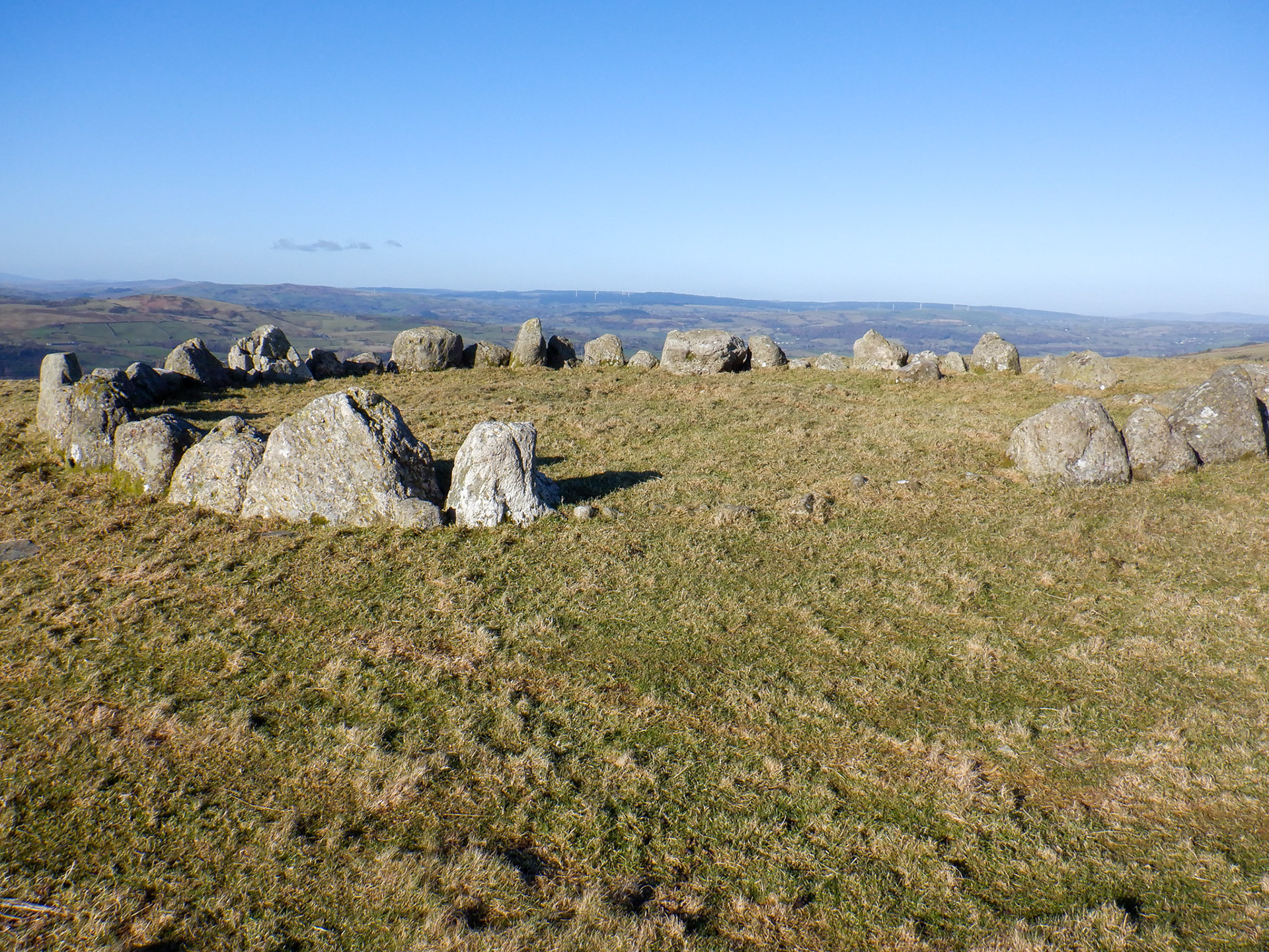 Moel Ty-uchaf cain circle