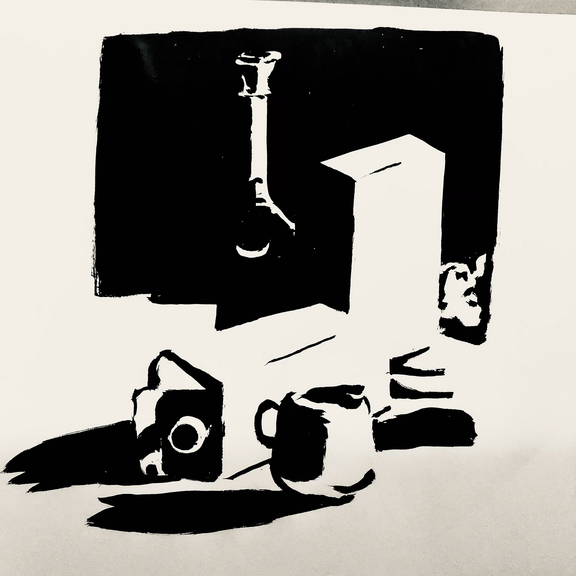 Fall 2022. Ink study.