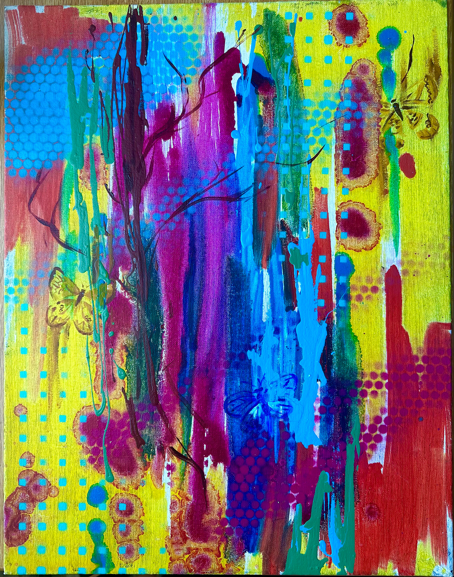 Spring 2024. As abstract as possible.