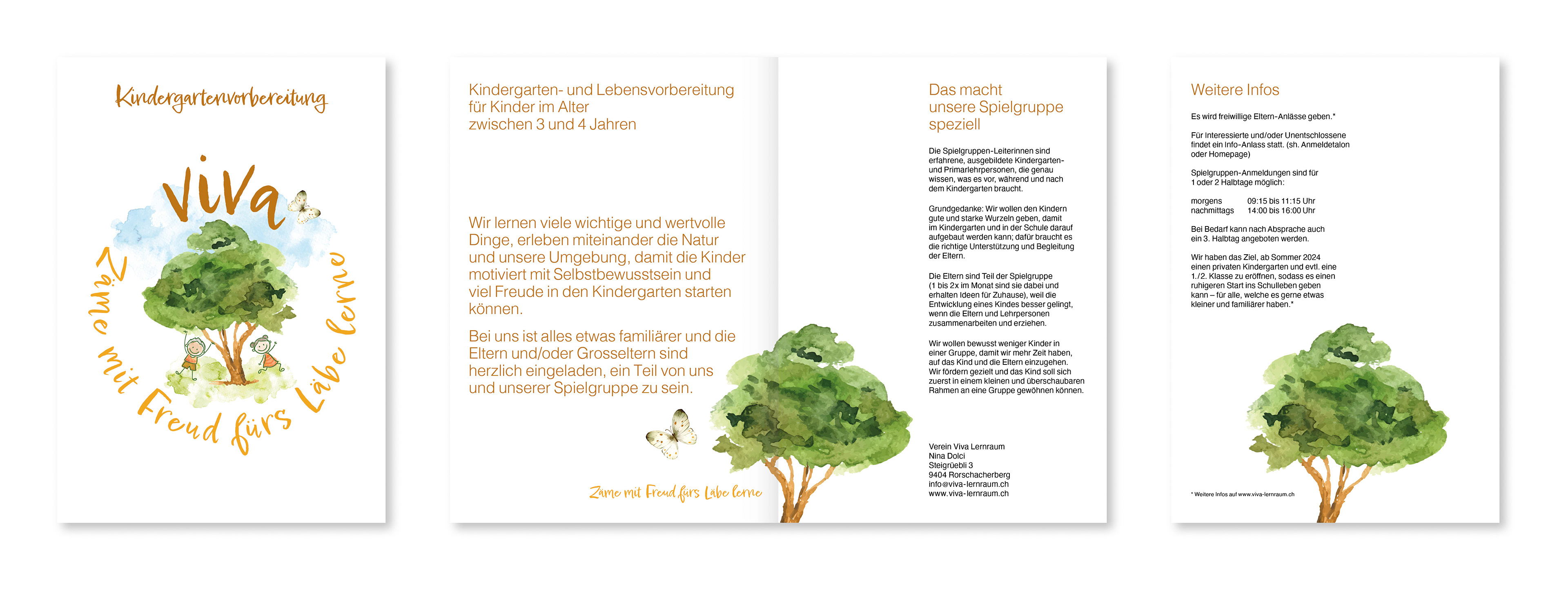Viva Lernraum Flyer