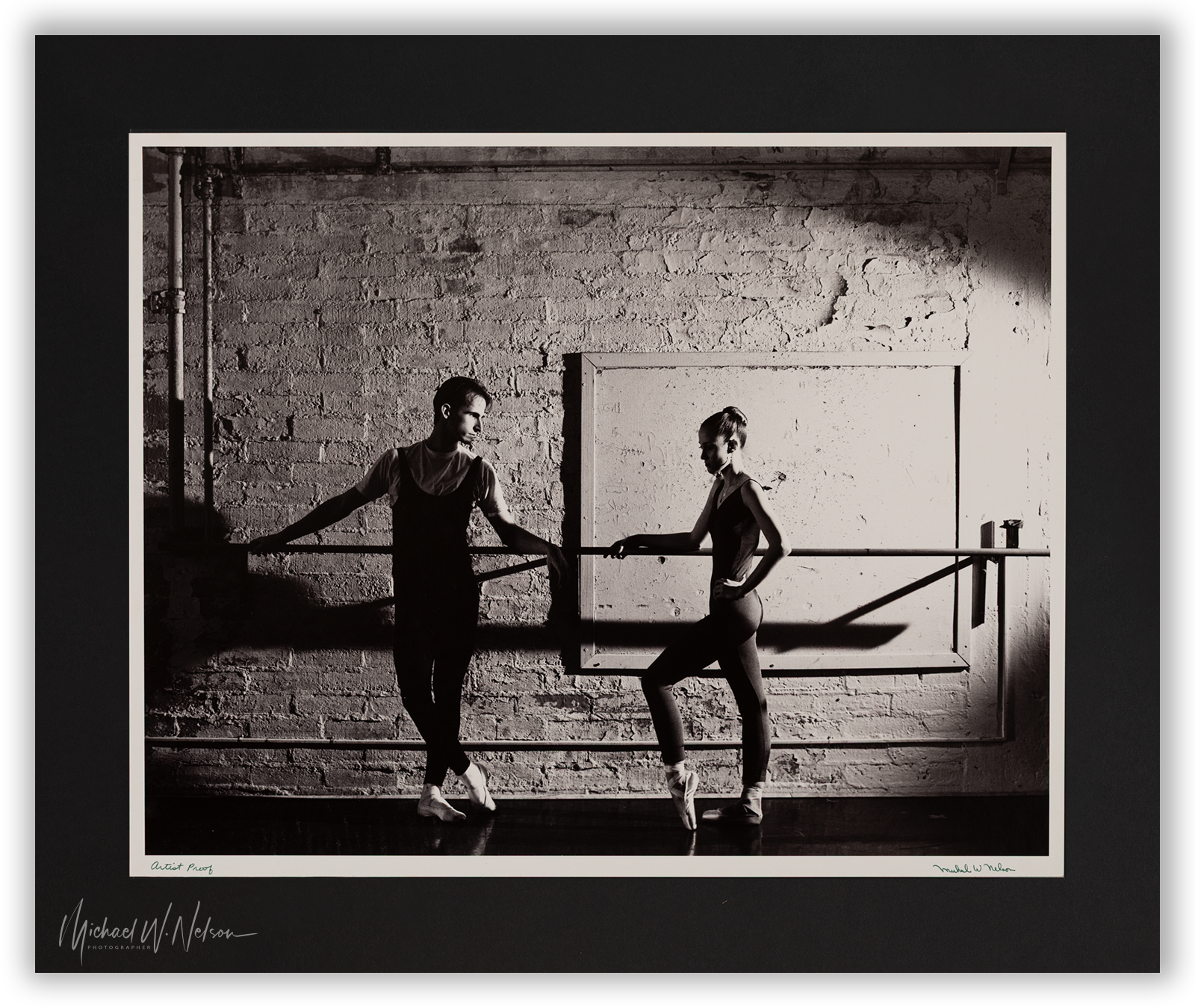 Ready for barre work