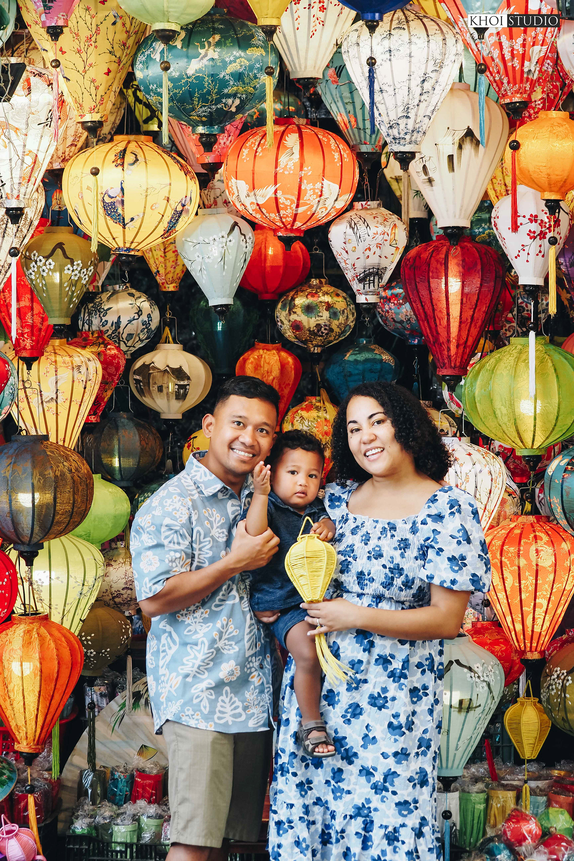 Hoi An Family Photoshoot | Solem's family from USA