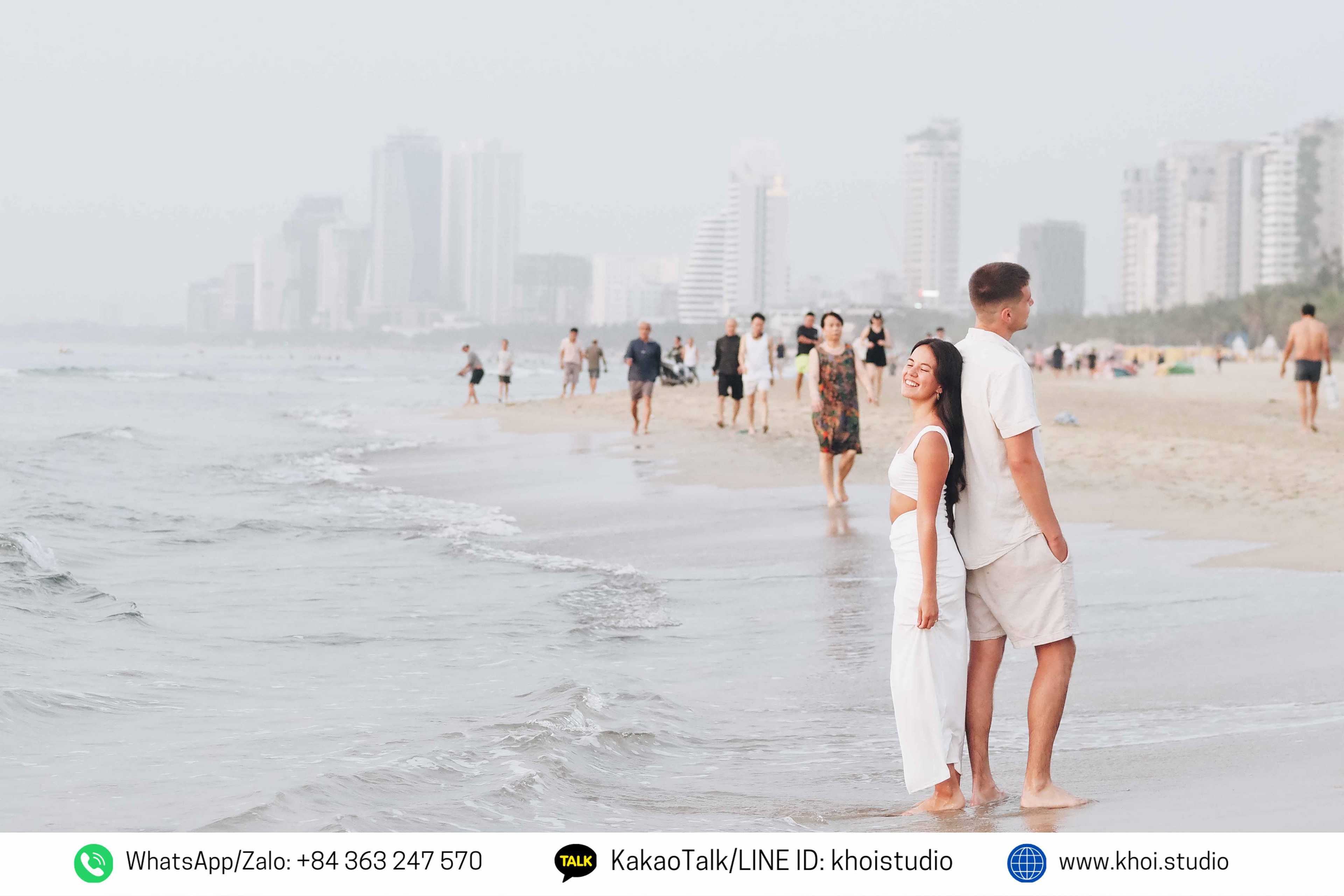 Ocean of Love: Da Nang Beach Couple Photography