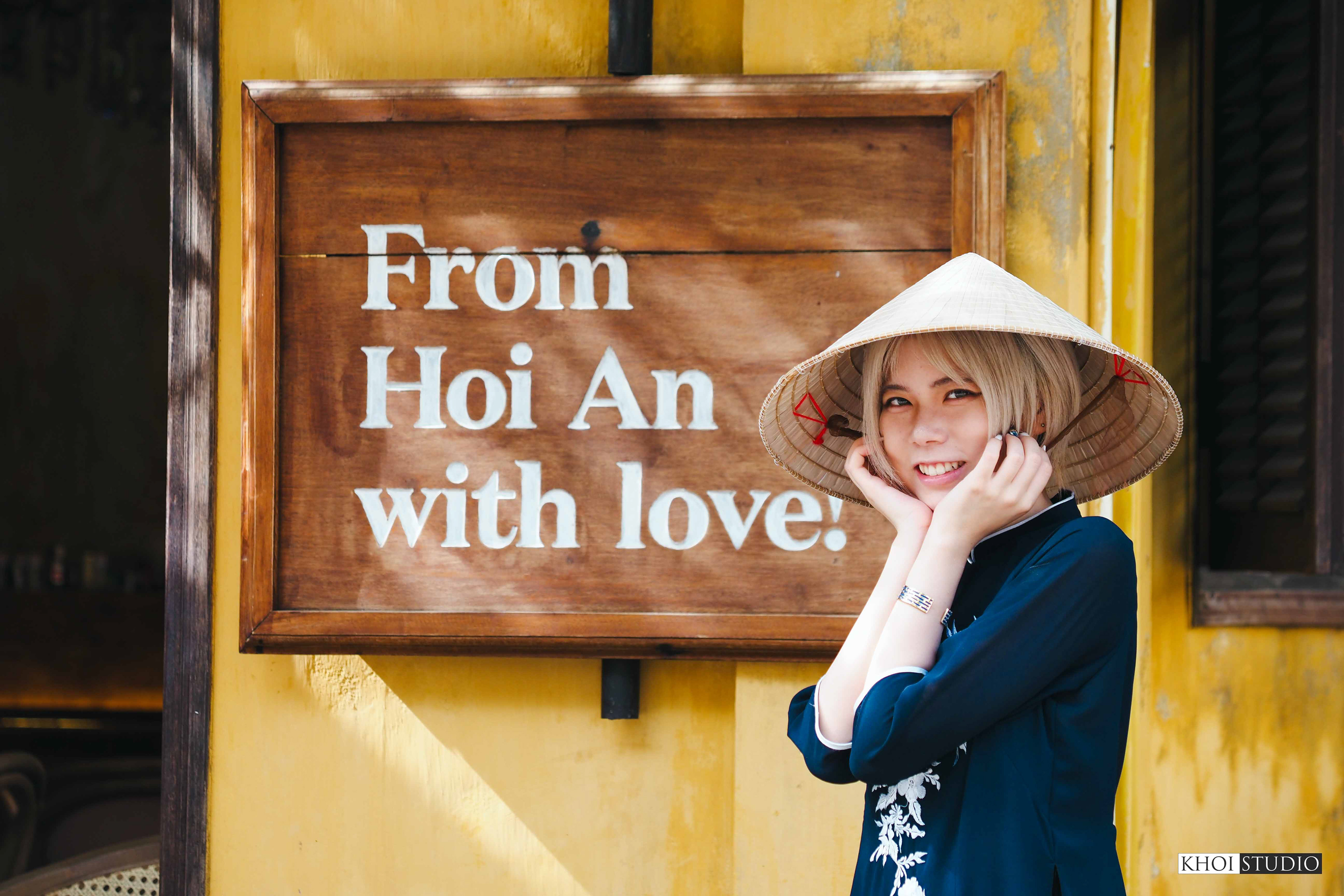 Hoi An Solo Portrait Photography | Beautiful female customer from Japan