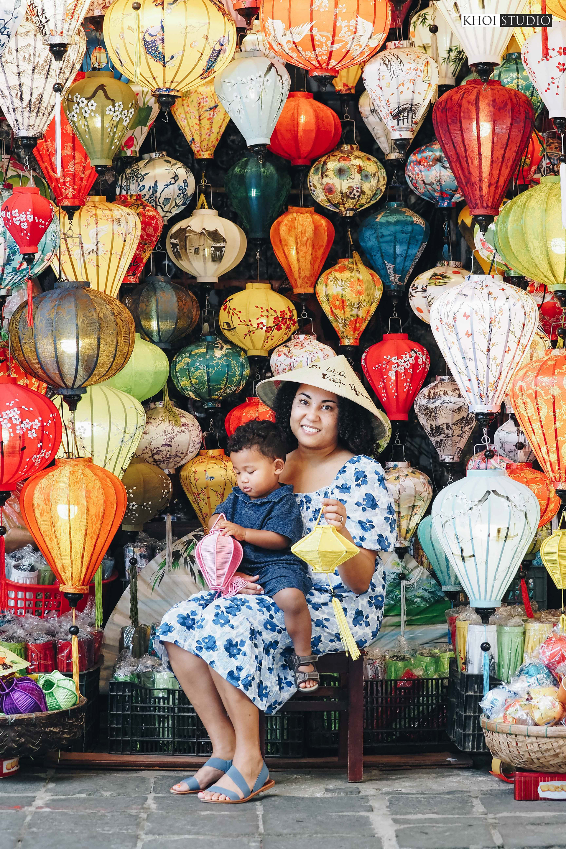 Hoi An Family Photoshoot | Solem's family from USA