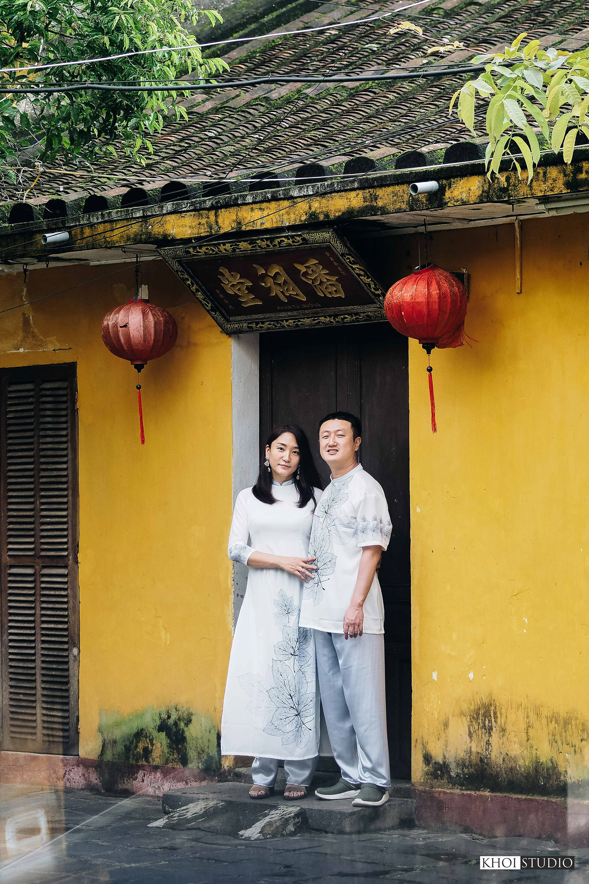 Korean family vacation photos in Hoi An ancient town (Vietnam) - 호이안 고대도시에서의 한국인 가족 휴가 사진 (베트남)