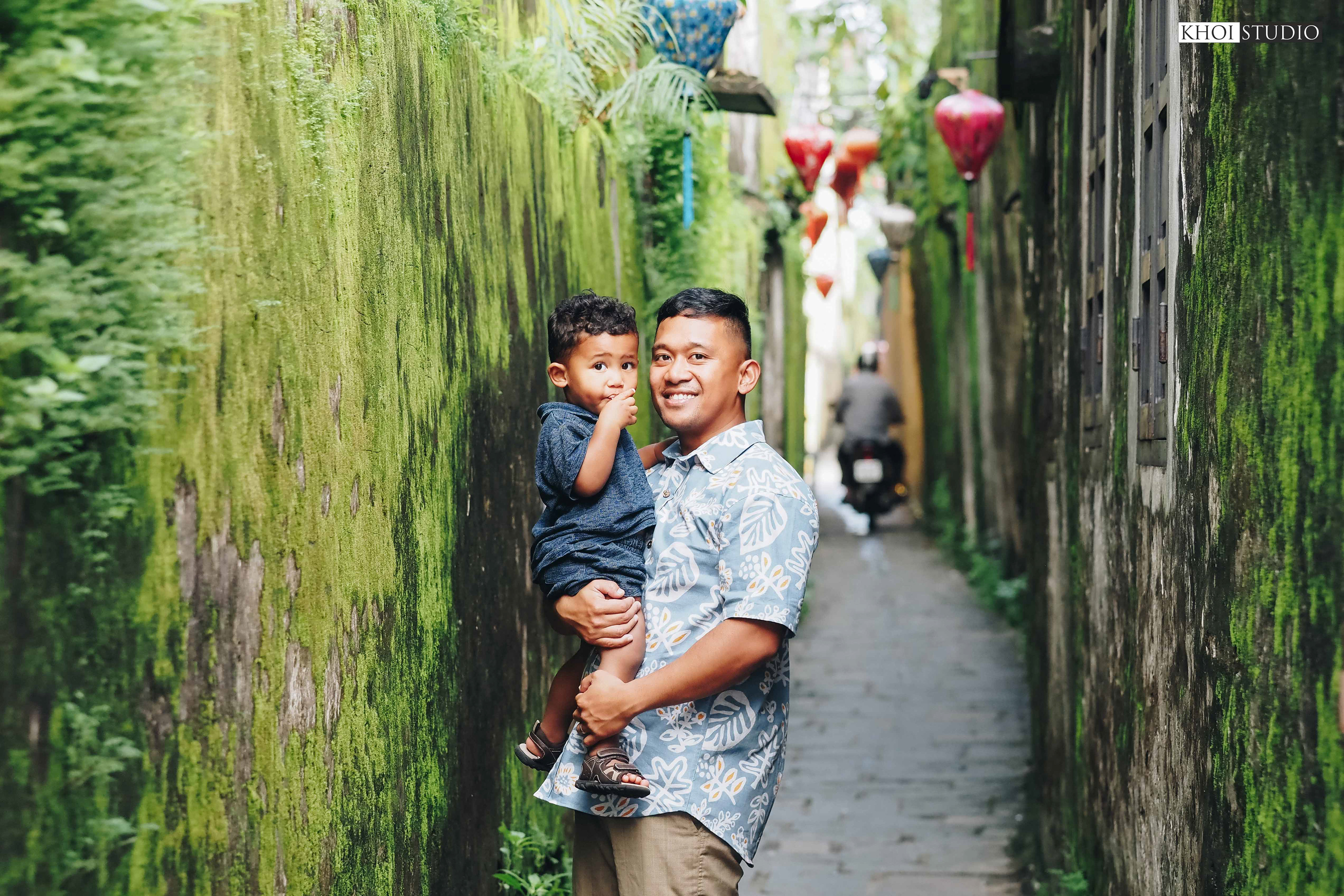 Hoi An Family Photoshoot | Solem's family from USA
