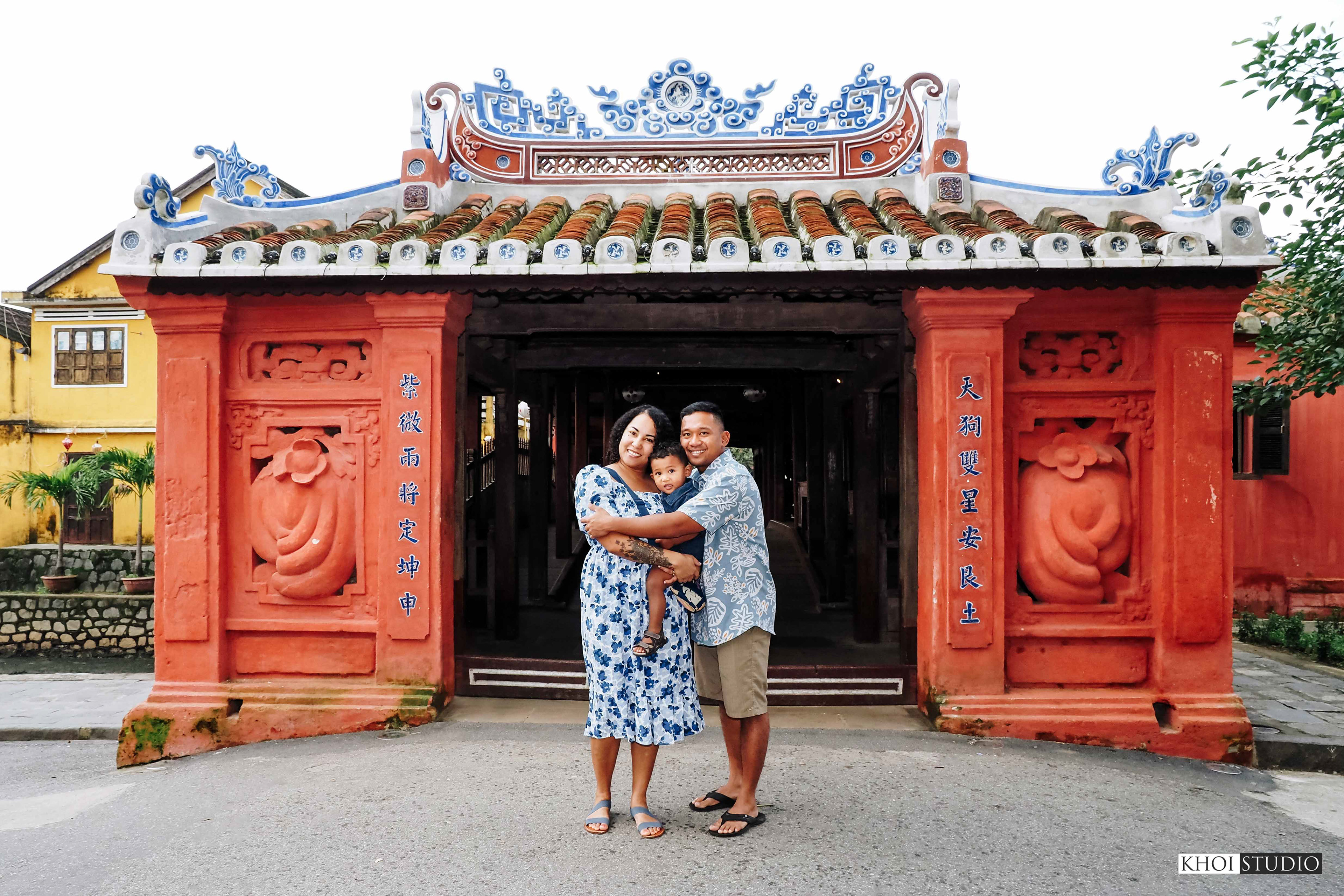 Hoi An Family Photoshoot | Solem's family from USA
