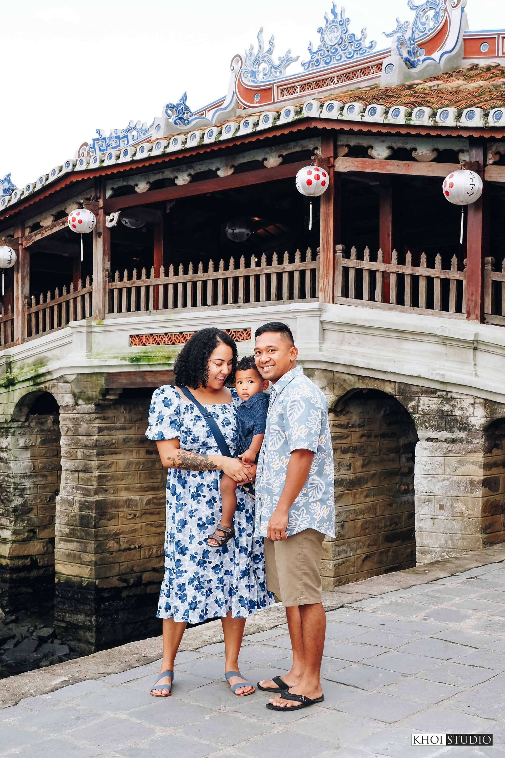 Hoi An Family Photoshoot | Solem's family from USA