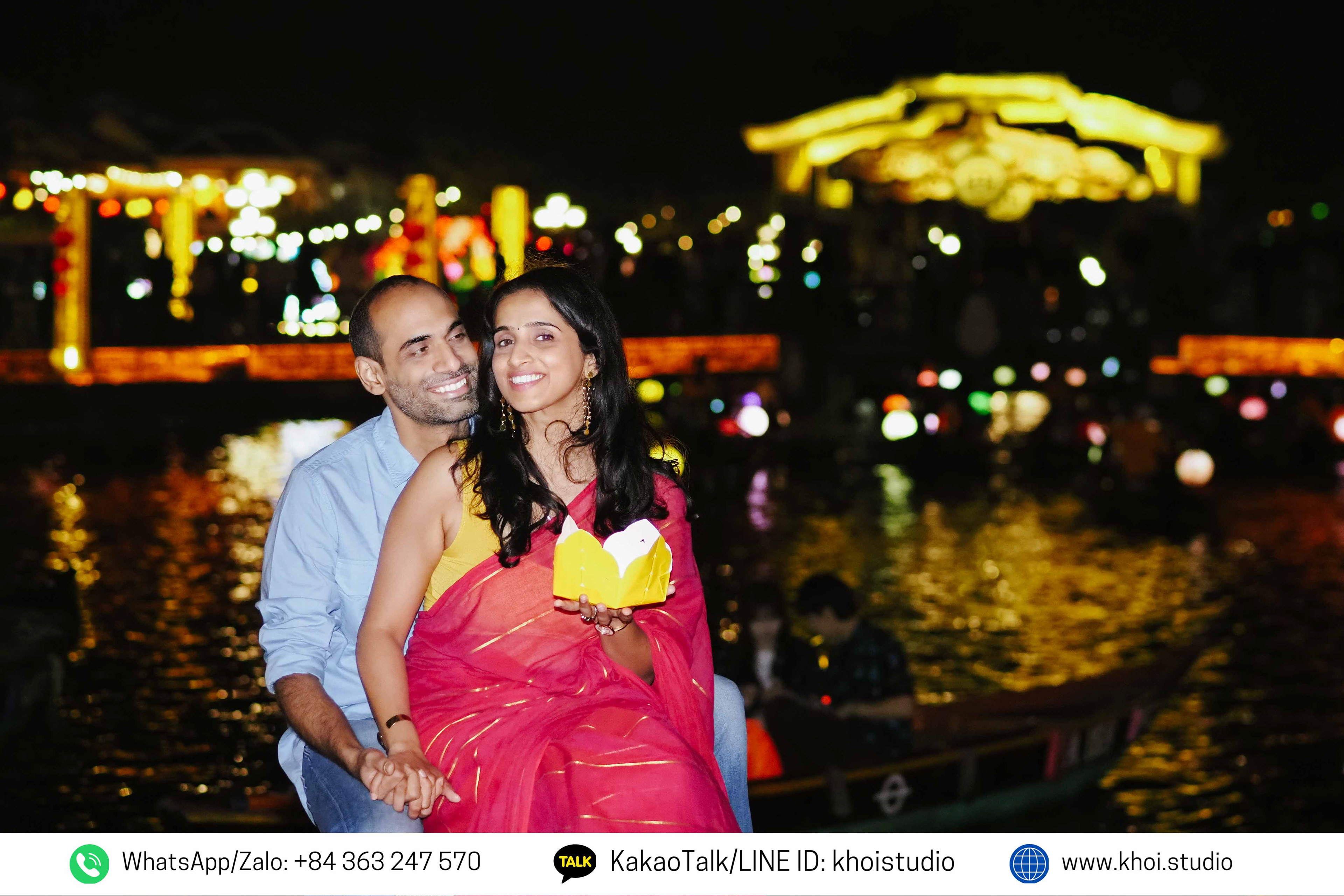 Travel photography service for Indian tourists in Hoi An - Chụp ảnh du lịch khách Ấn Độ tại Hội An