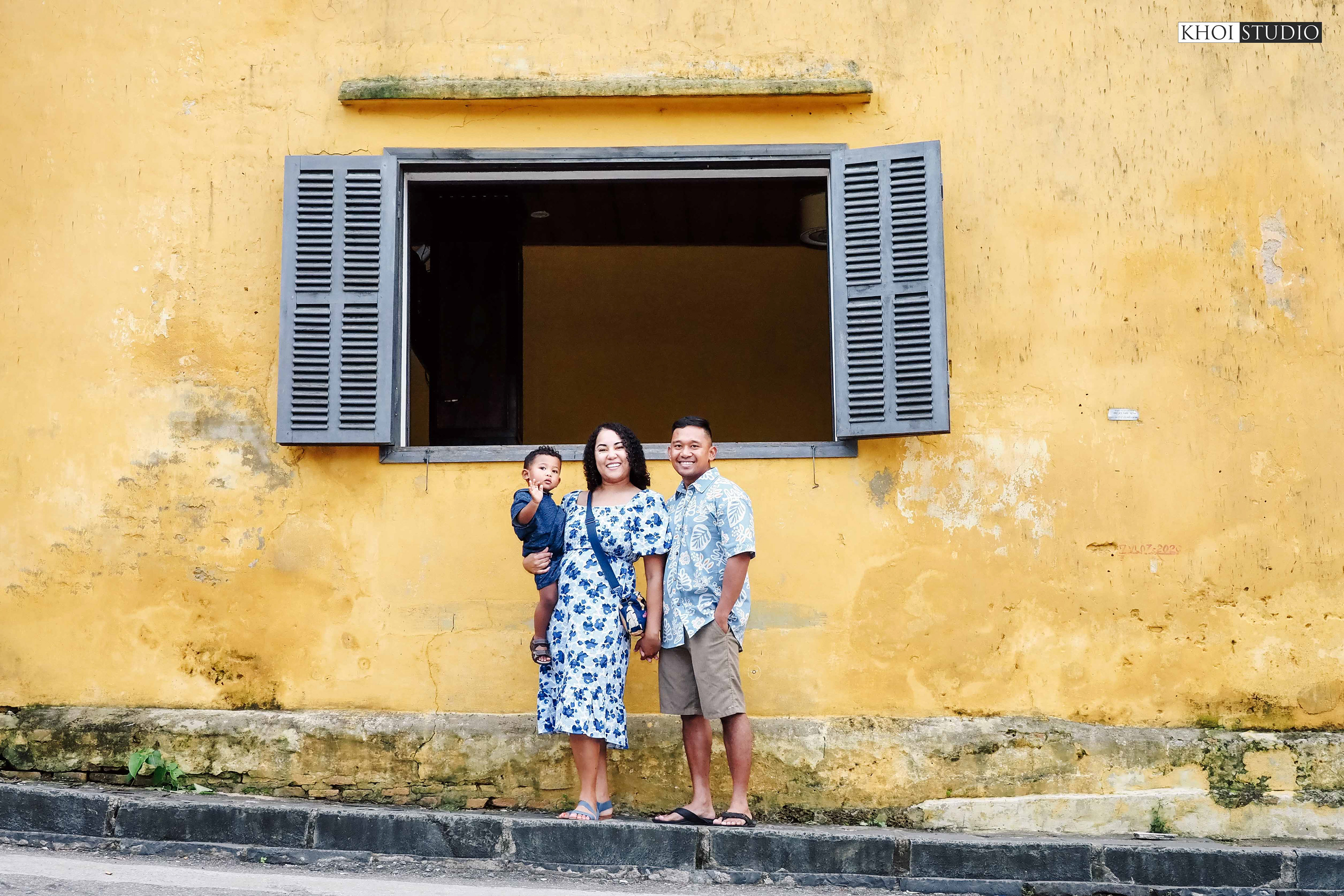 Hoi An Family Photoshoot | Solem's family from USA