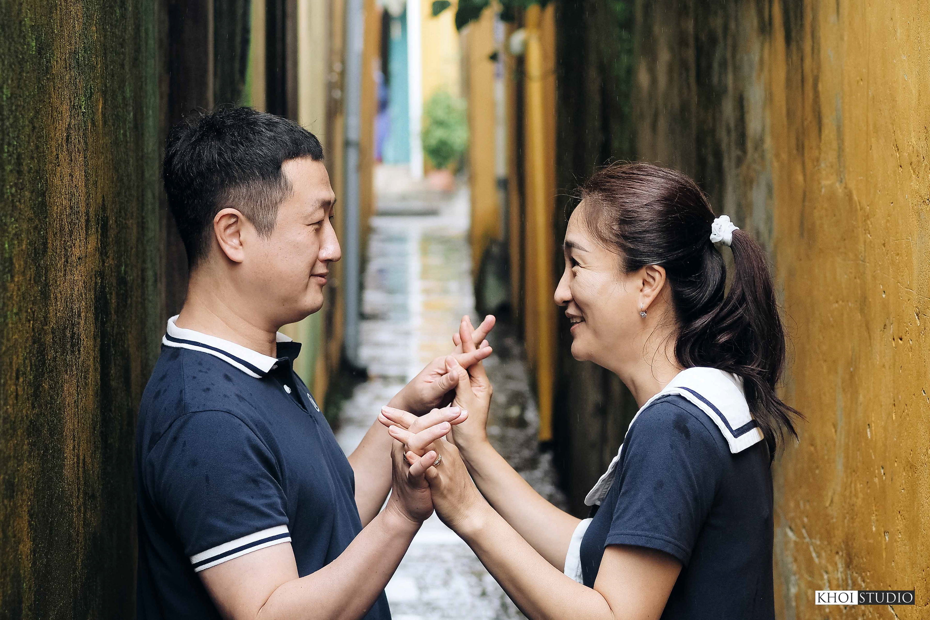 Korean family vacation photos in Hoi An ancient town (Vietnam) - 호이안 고대도시에서의 한국인 가족 휴가 사진 (베트남)