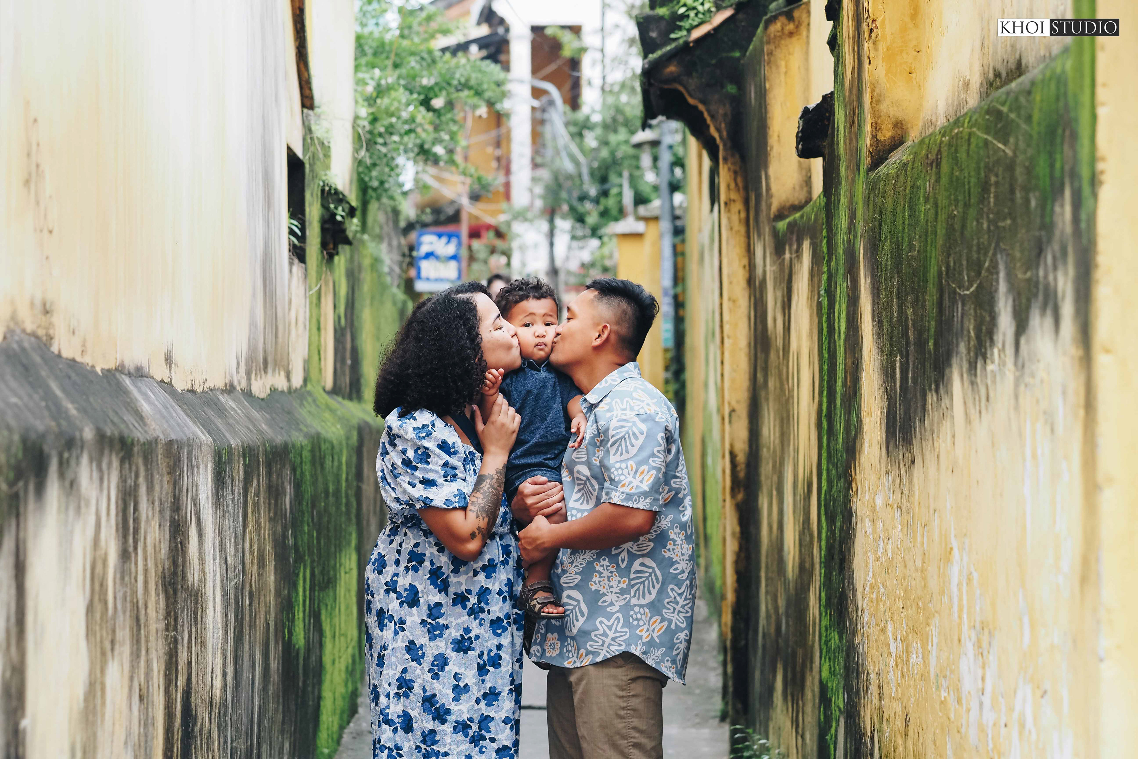 Hoi An Family Photoshoot | Solem's family from USA