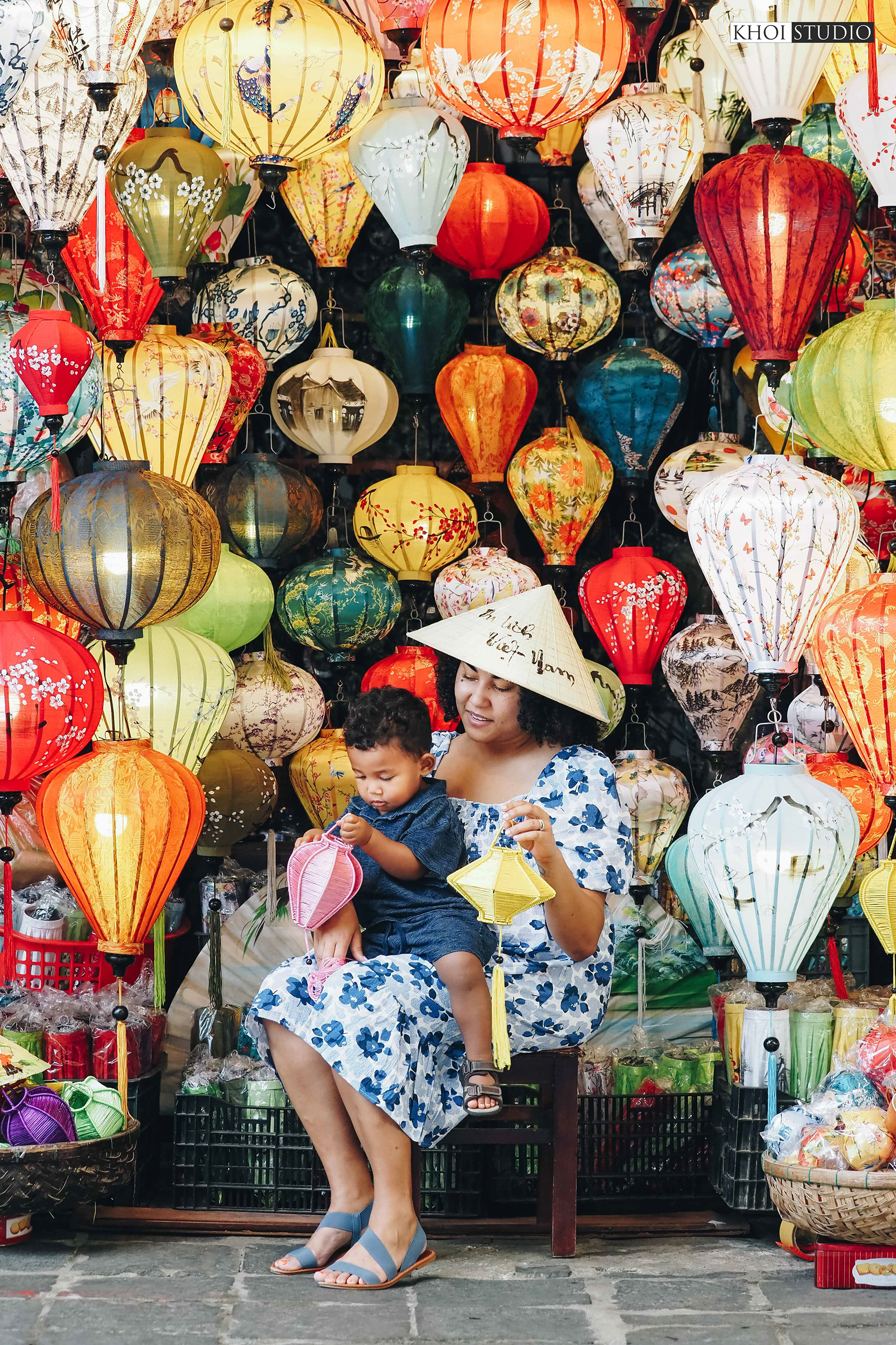 Hoi An Family Photoshoot | Solem's family from USA