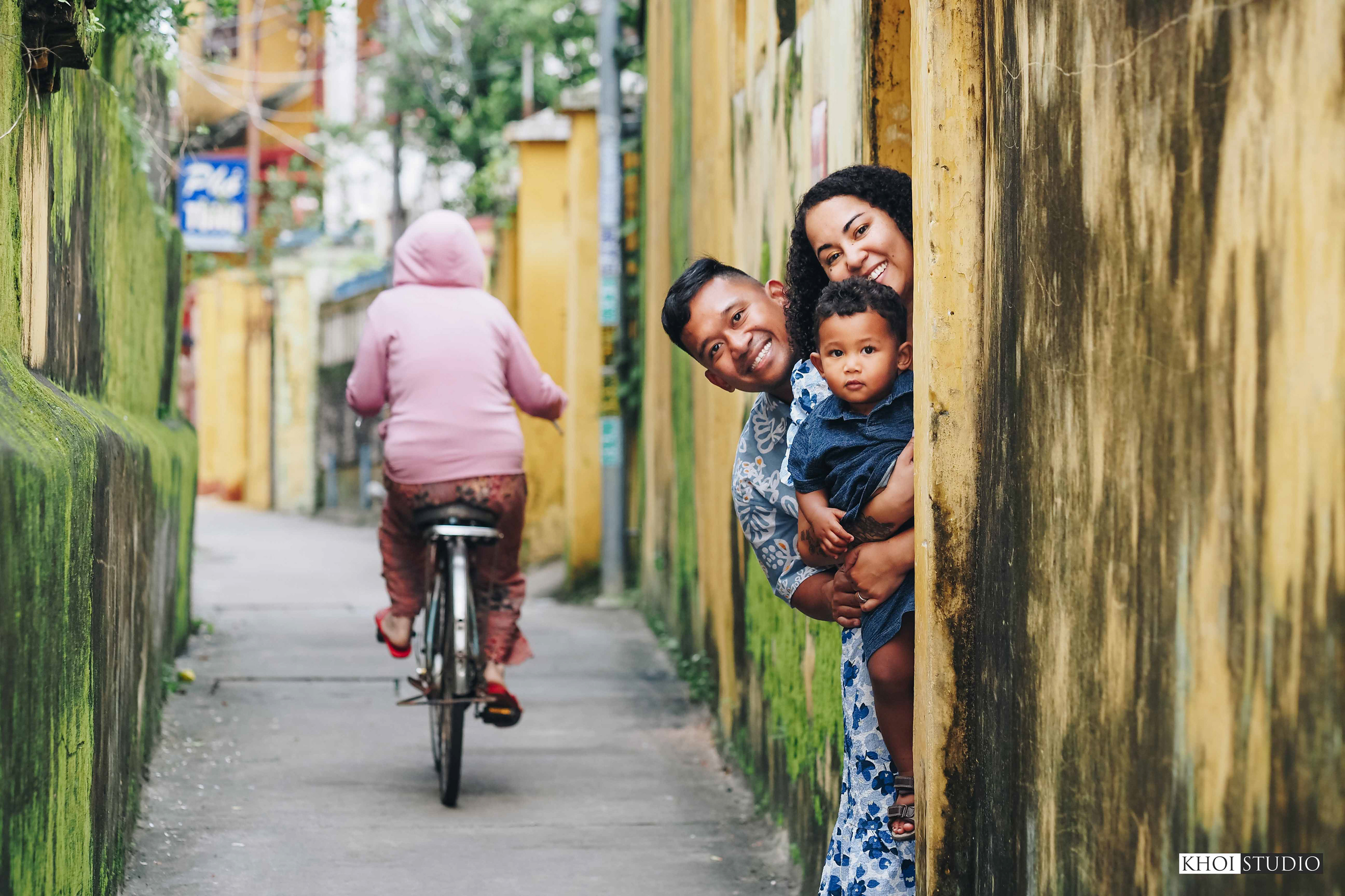 Hoi An Family Photoshoot | Solem's family from USA