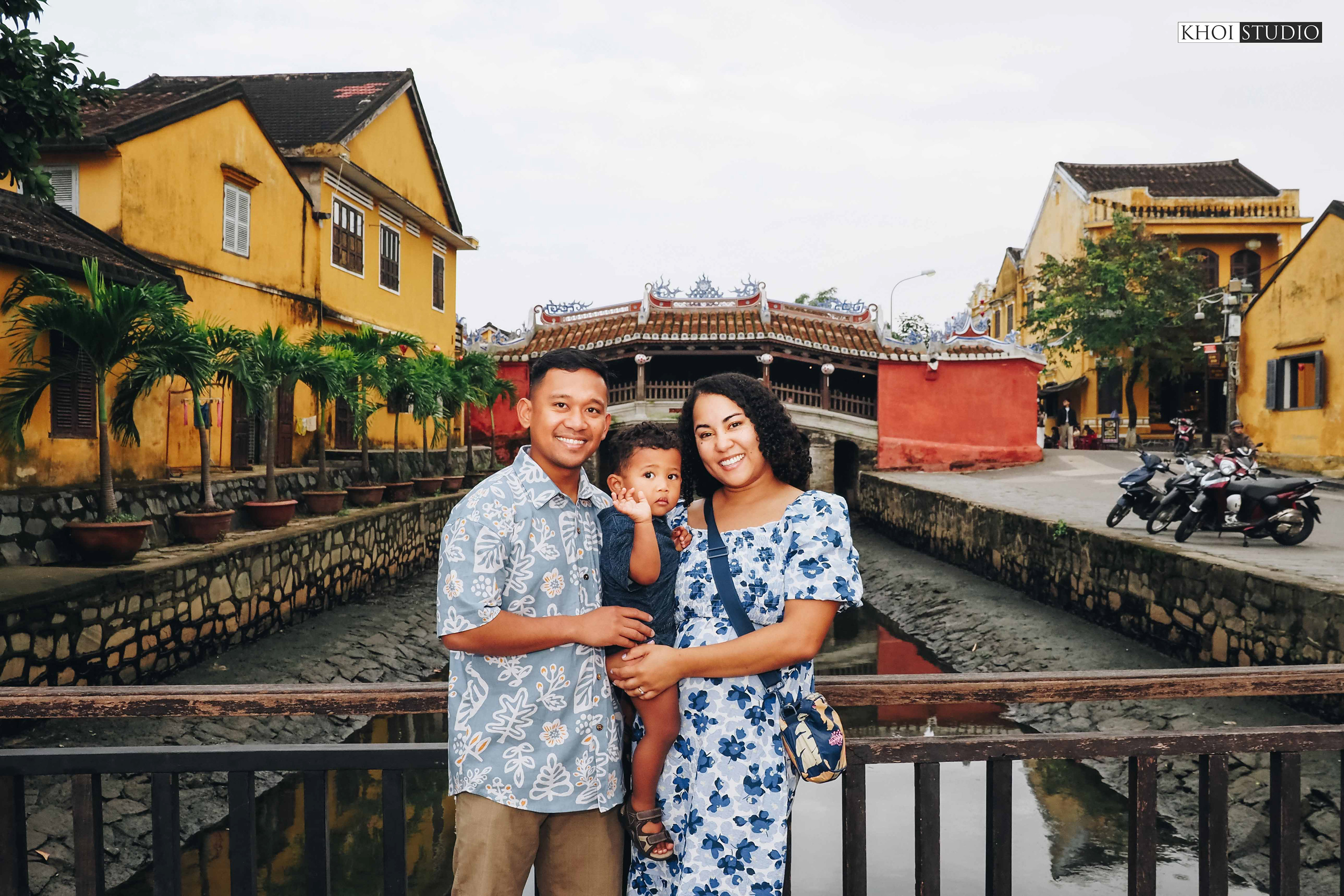 Hoi An Family Photoshoot | Solem's family from USA