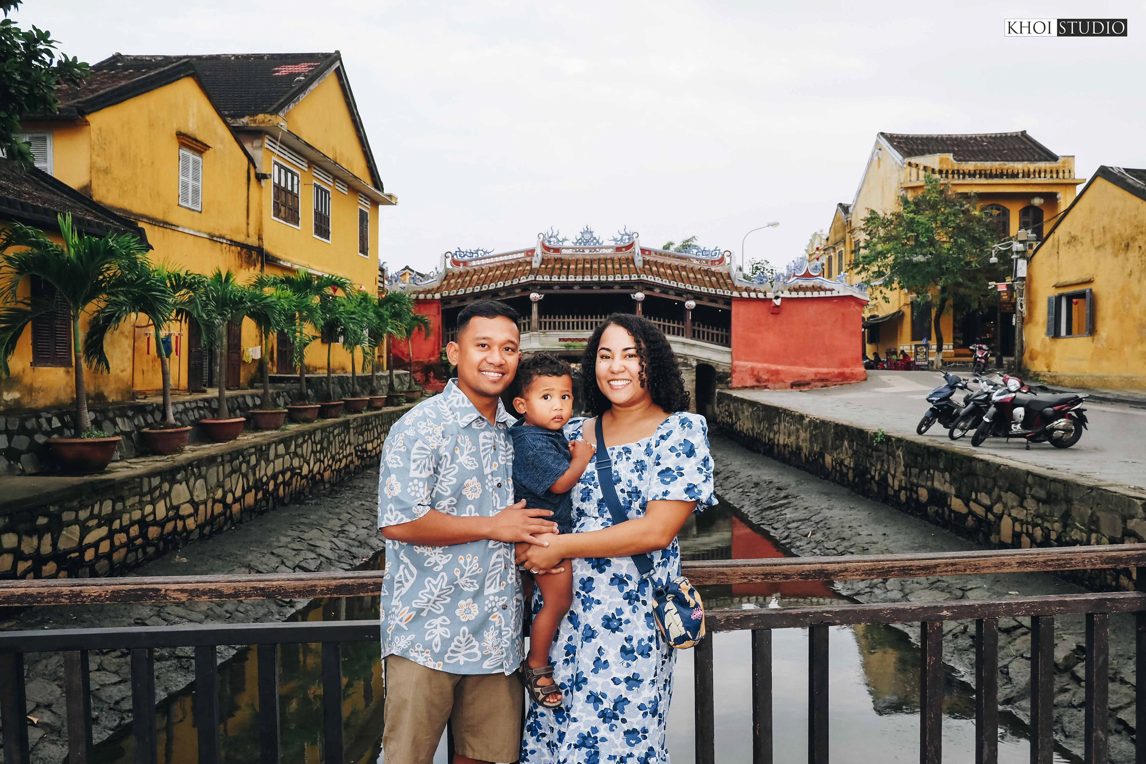 Hoi An Family Photoshoot | Solem's family from USA