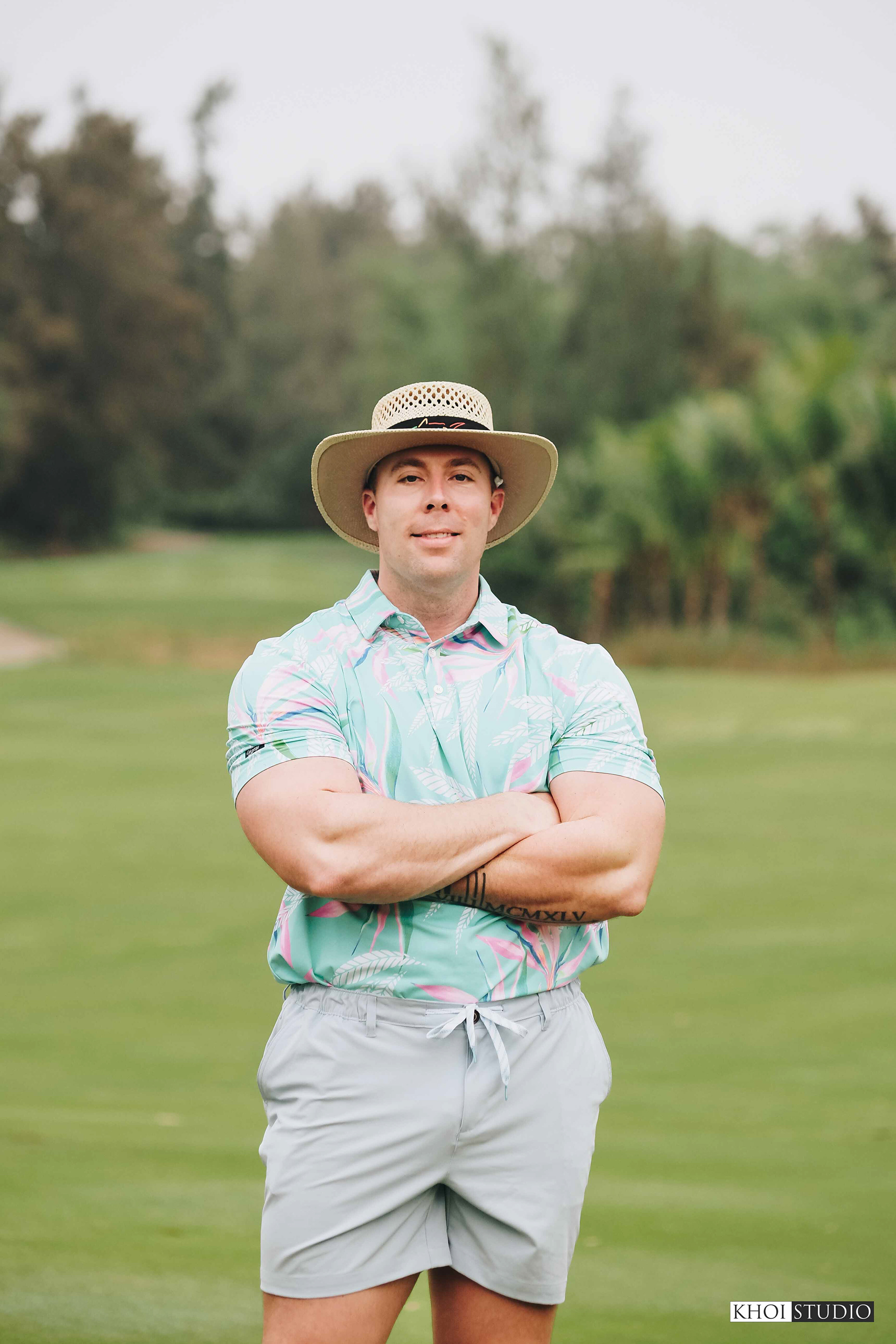 Proposal Photography at a Golf Course in Da Nang