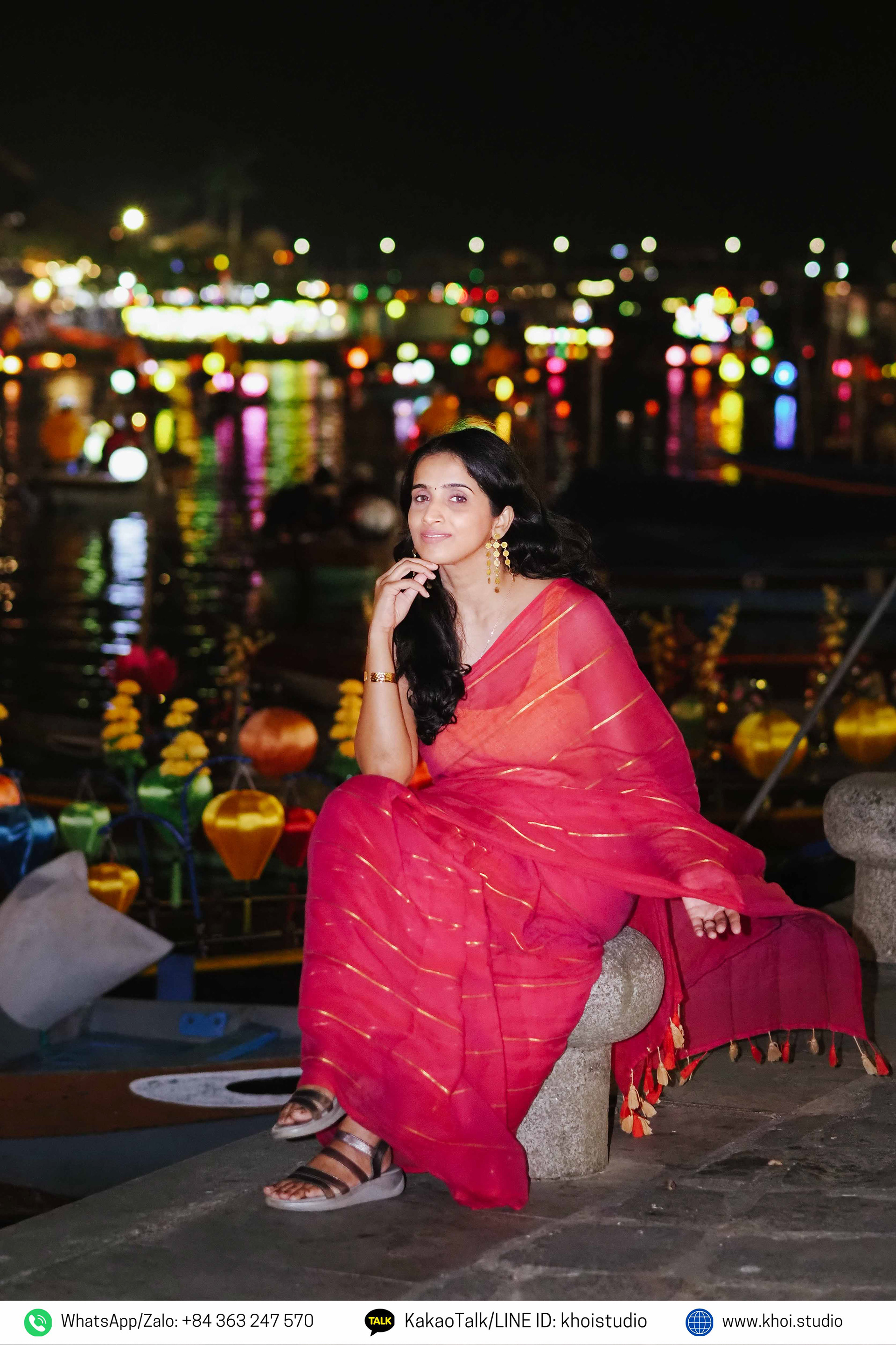 Travel photography service for Indian tourists in Hoi An - Chụp ảnh du lịch khách Ấn Độ tại Hội An