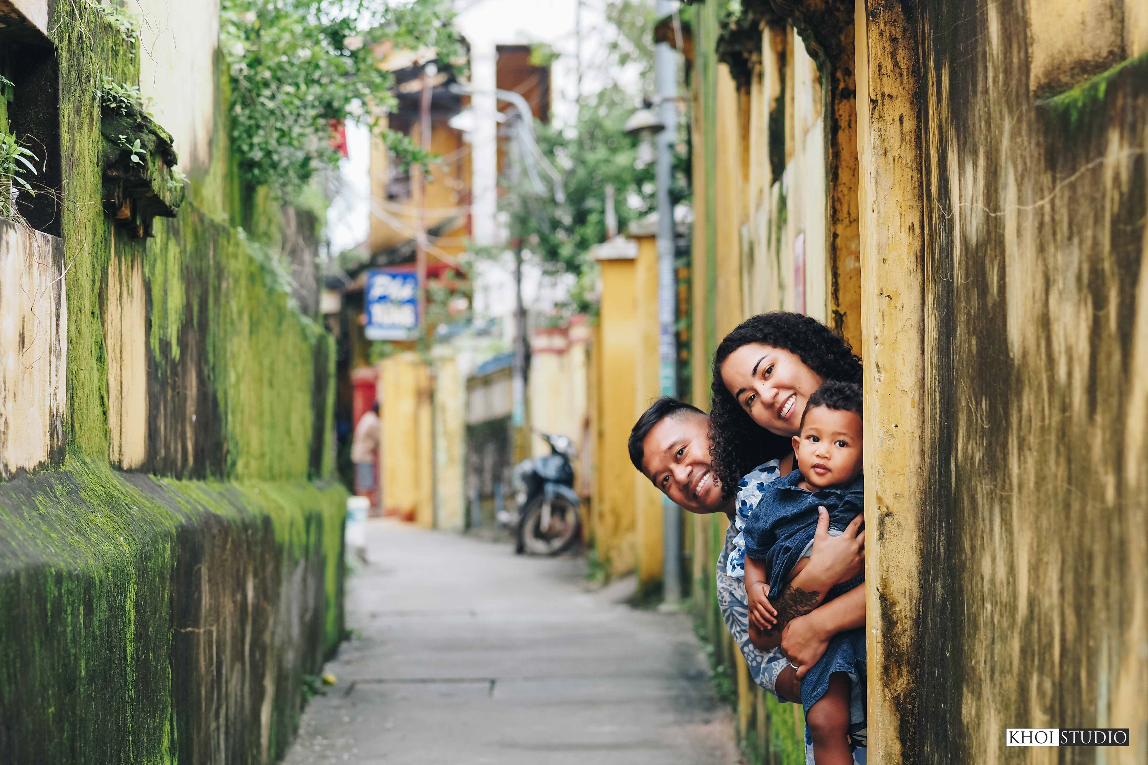 Hoi An Family Photoshoot | Solem's family from USA