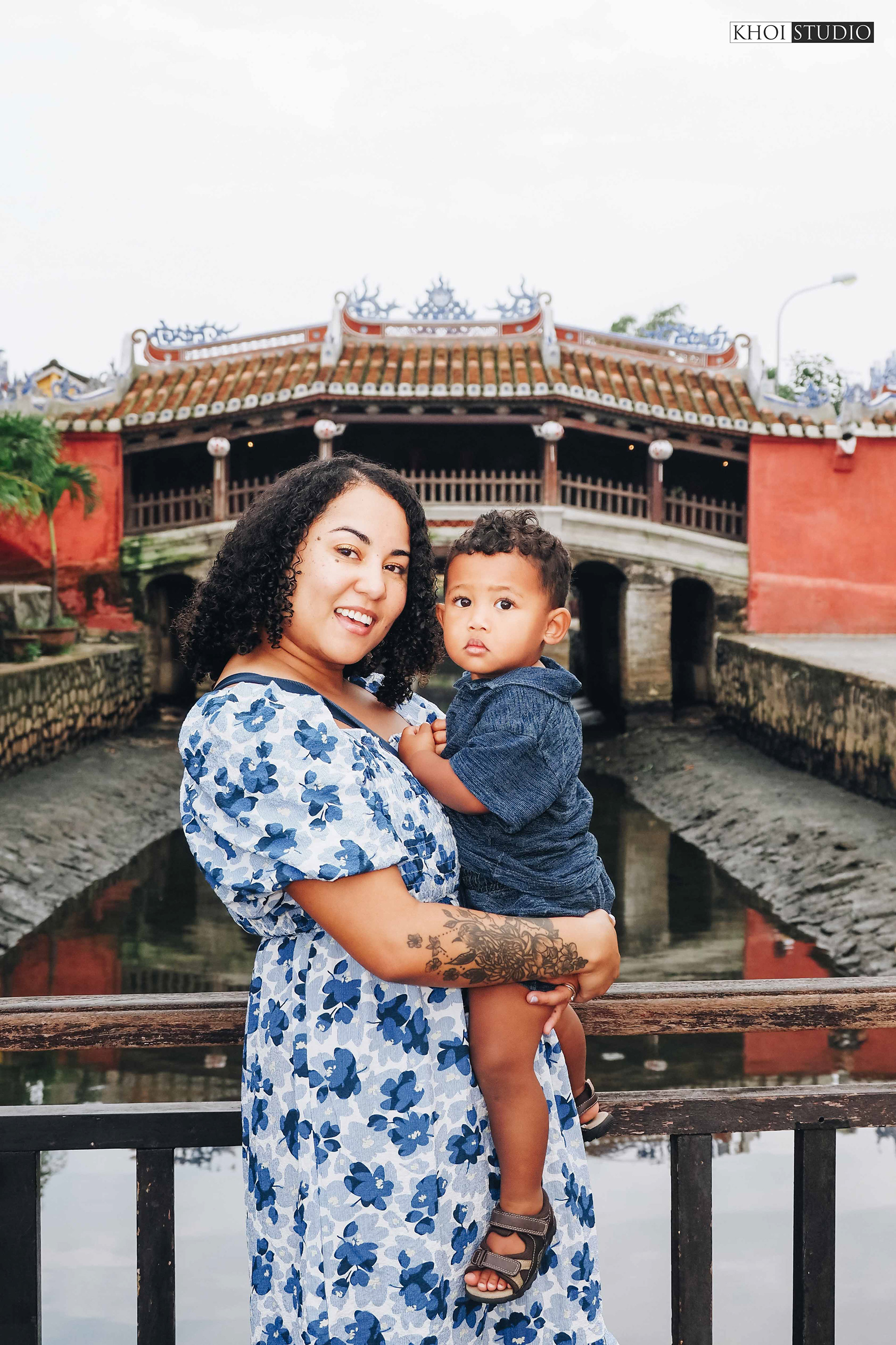 Hoi An Family Photoshoot | Solem's family from USA
