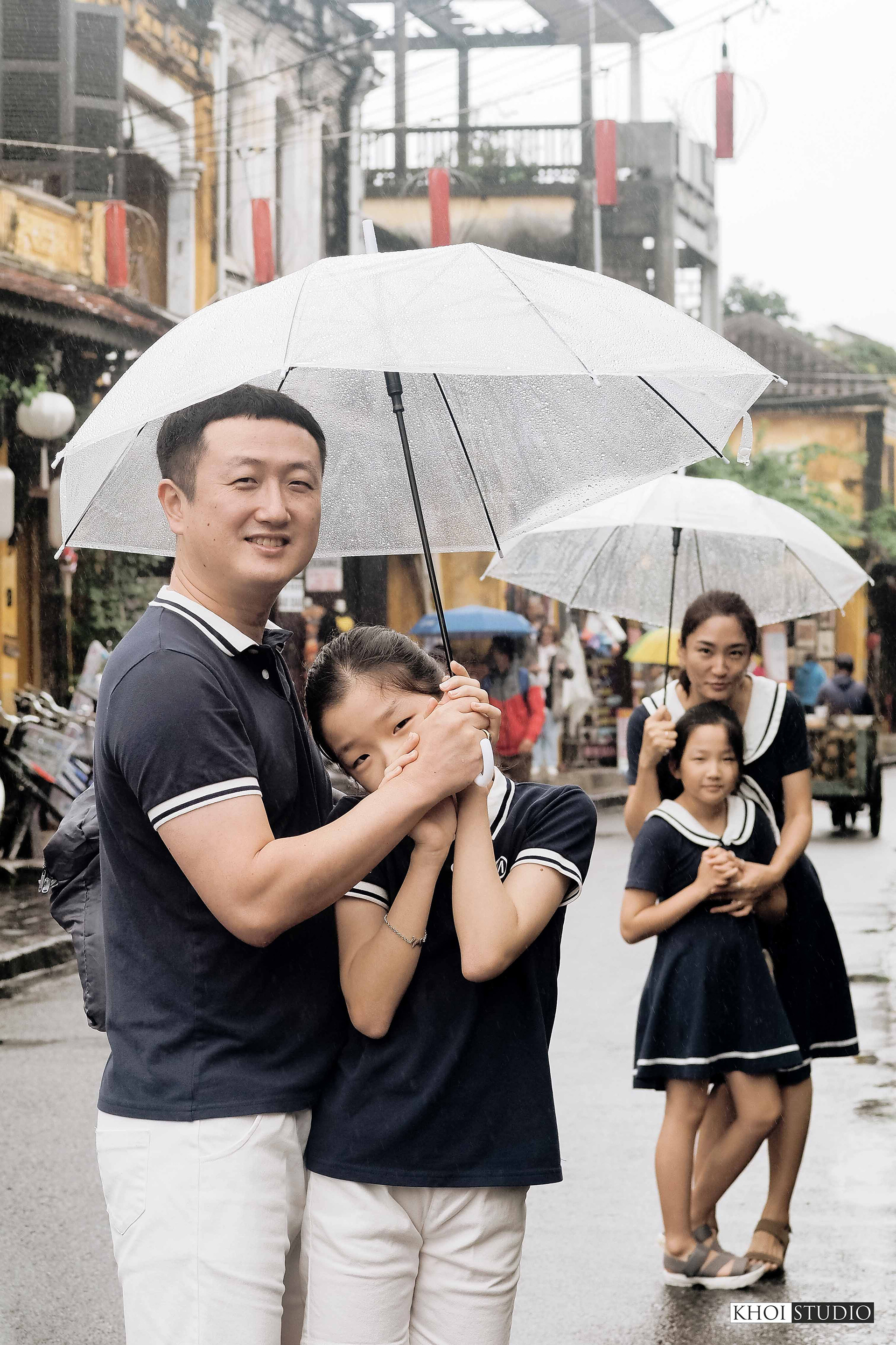 Korean family vacation photos in Hoi An ancient town (Vietnam) - 호이안 고대도시에서의 한국인 가족 휴가 사진 (베트남)
