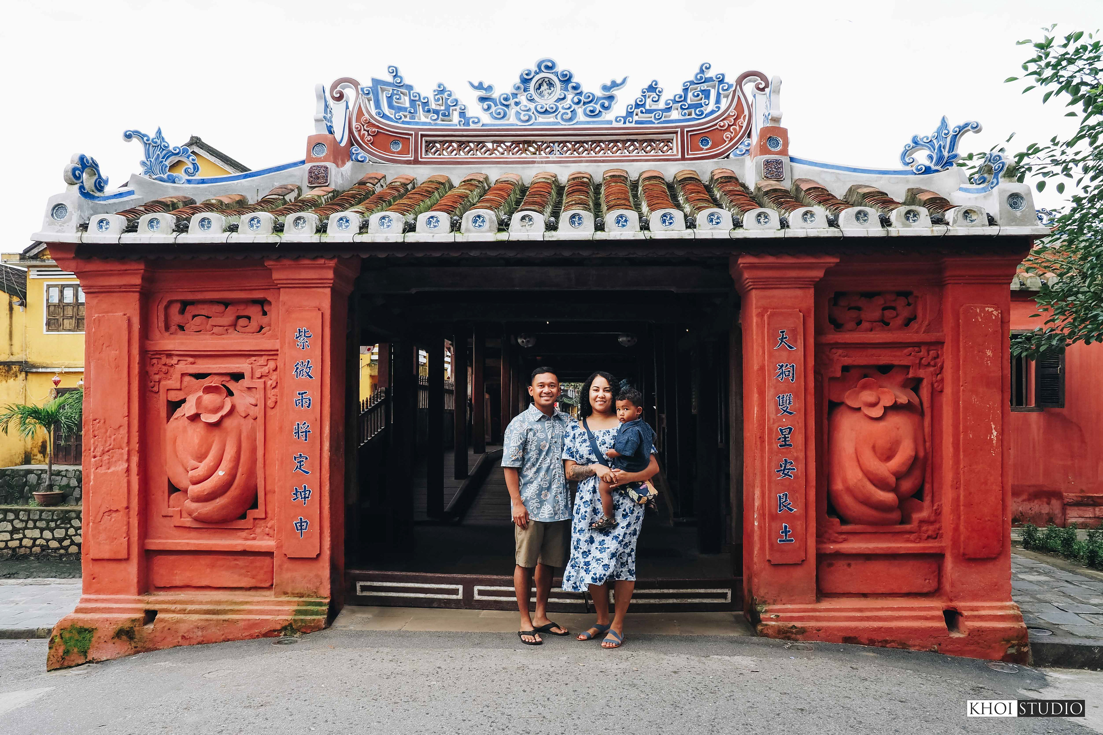 Hoi An Family Photoshoot | Solem's family from USA