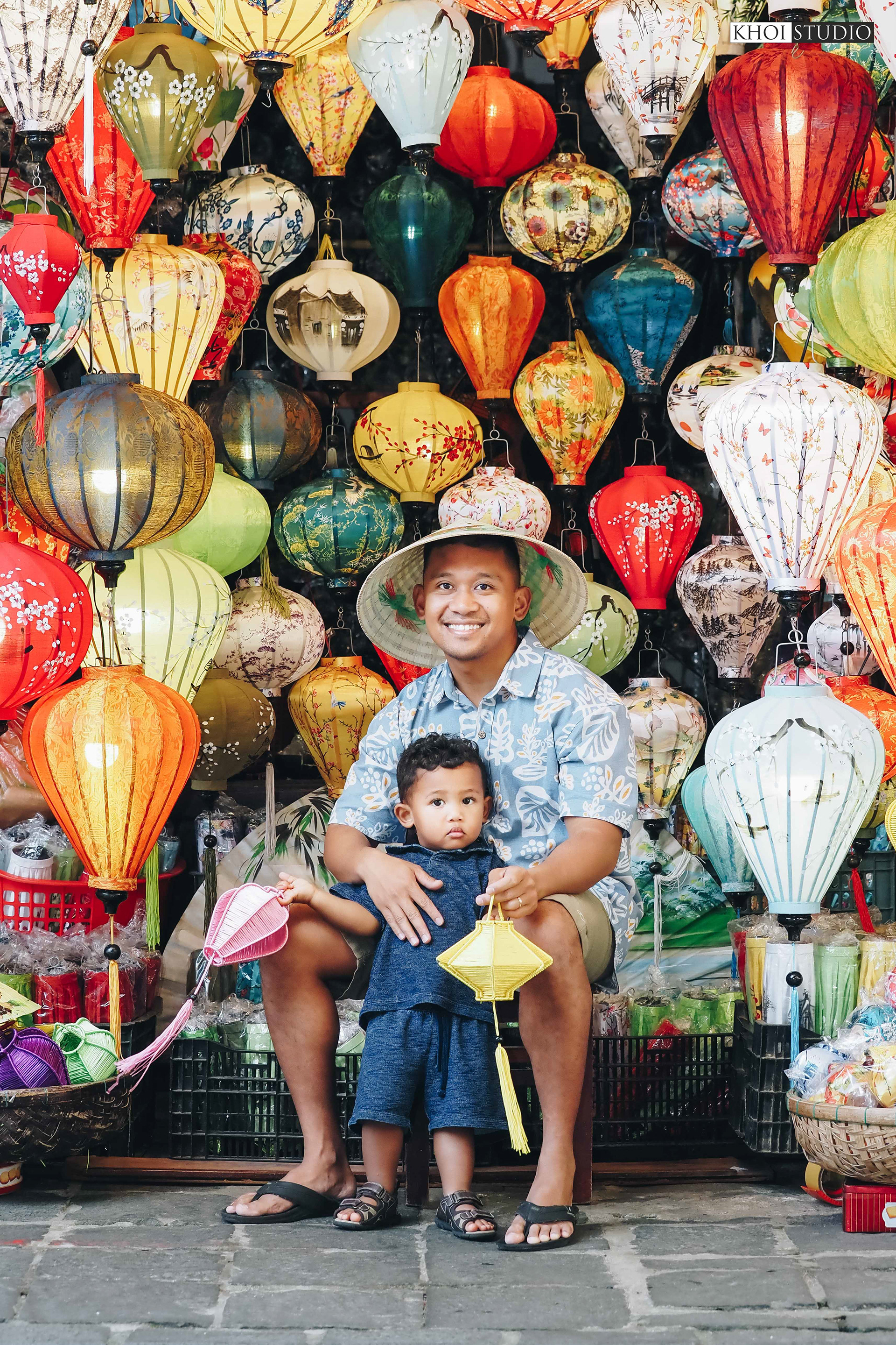 Hoi An Family Photoshoot | Solem's family from USA