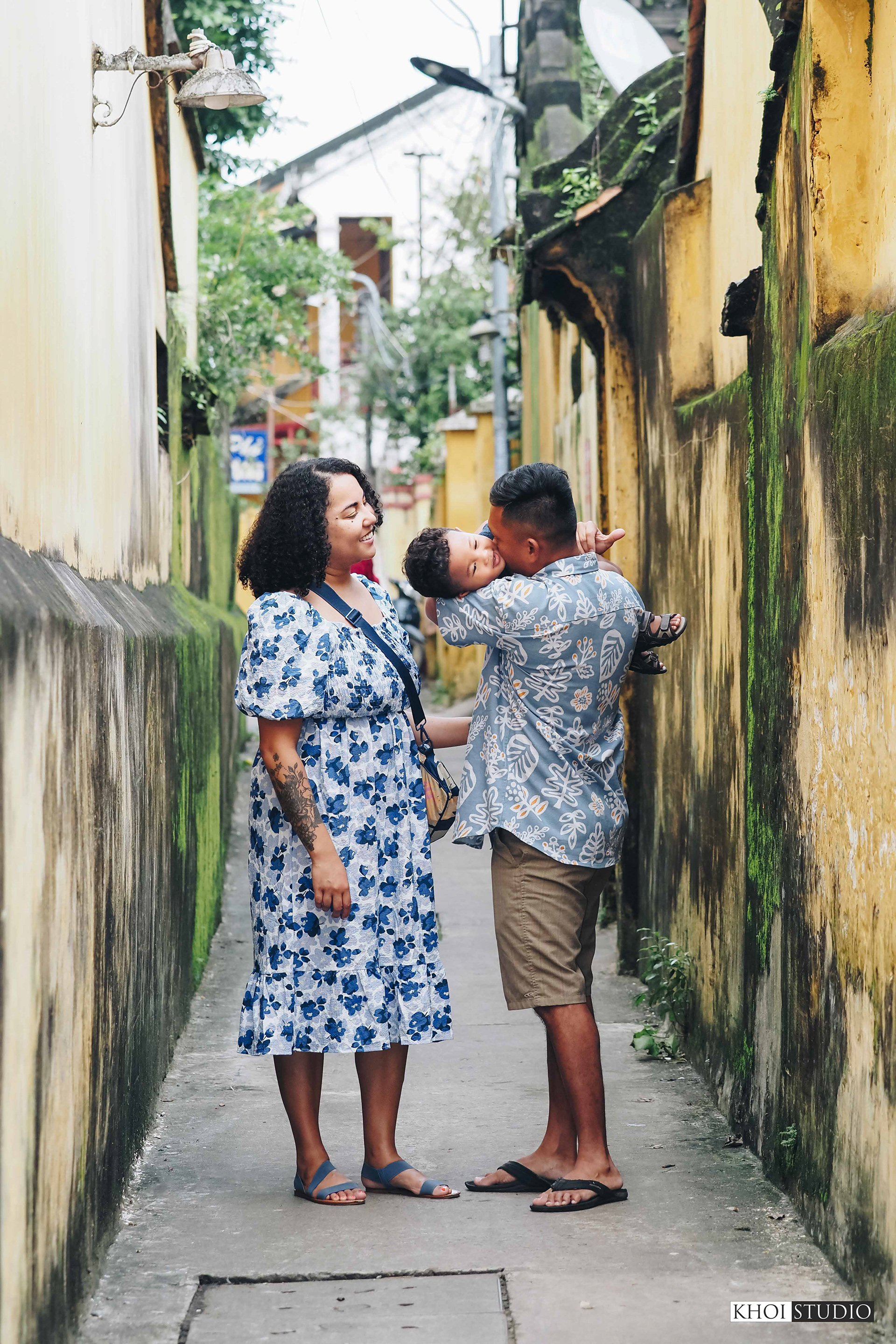 Hoi An Family Photoshoot | Solem's family from USA