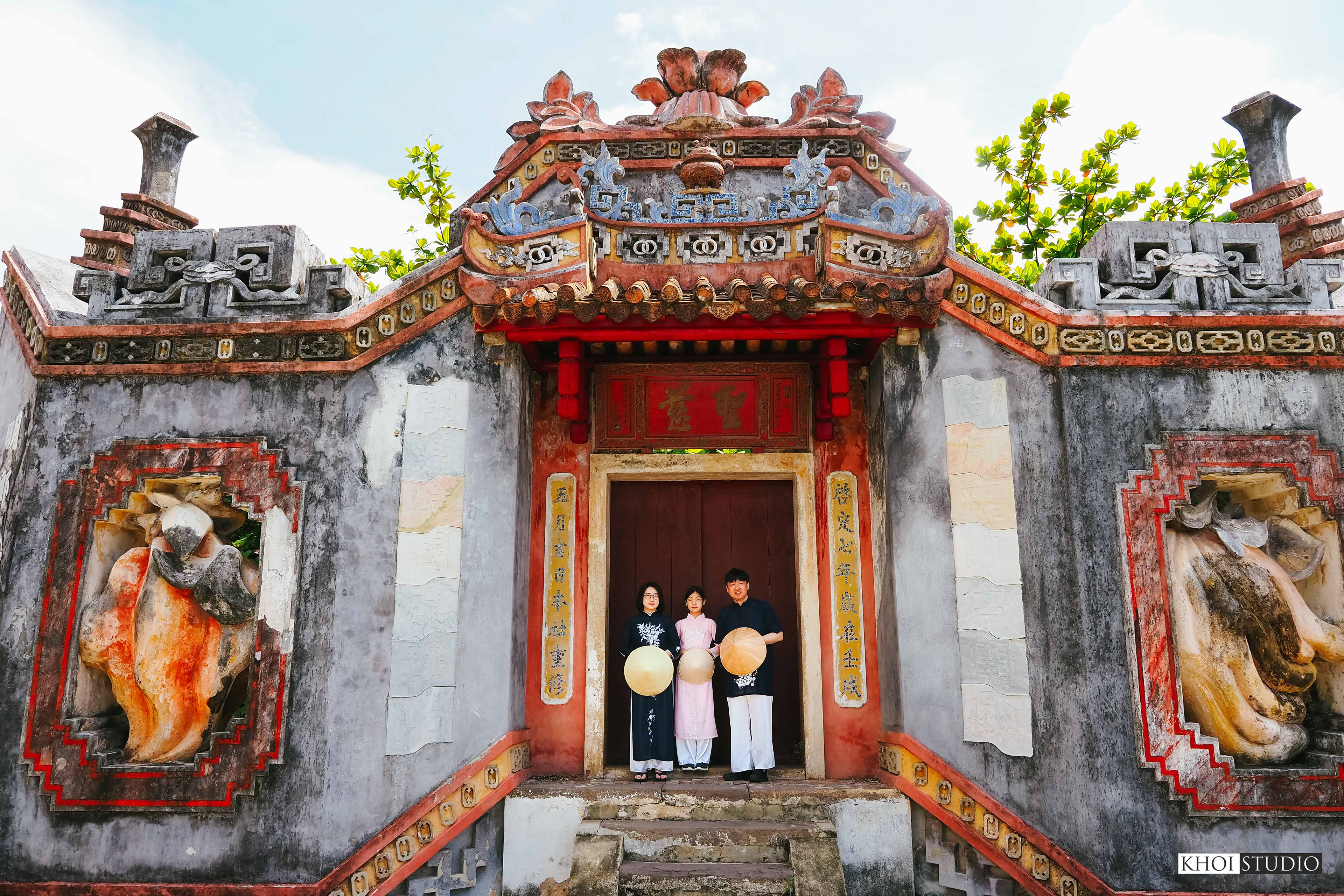 Korean family photo shoot in Hoi An ancient town (Vietnam) - 호이안 고대도시에서의 한국인 가족사진 촬영(베트남)