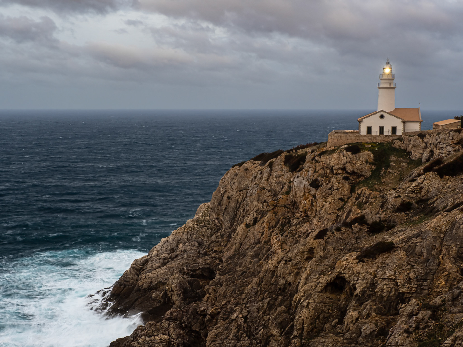 Leuchtturm von Cala Ratjaada