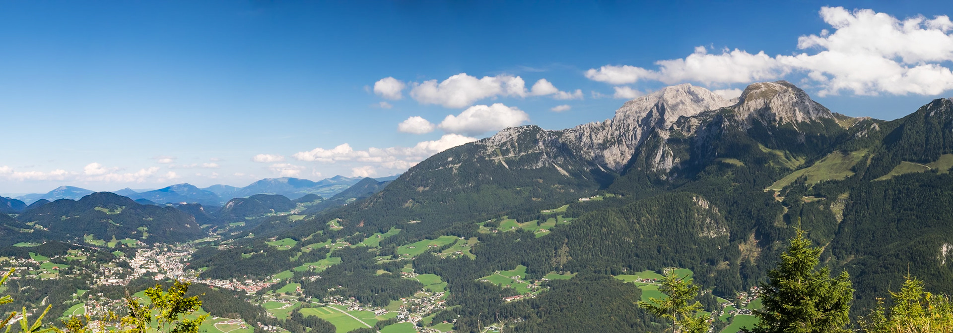 Kehlstein, hoher Göll und hohes Brett