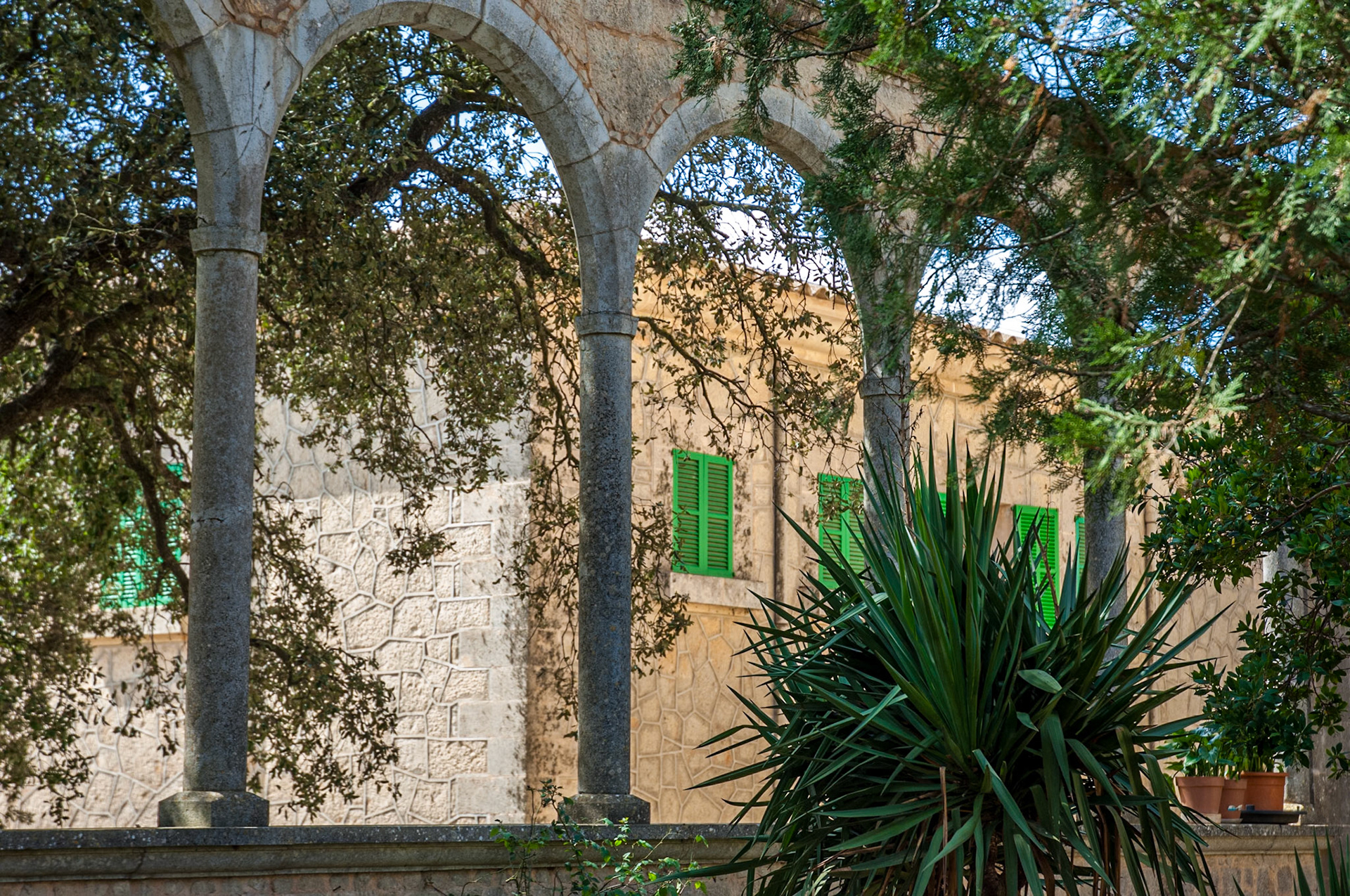 Kloster  Santuari de Nostra Senyora de Cura auf Puig Randa