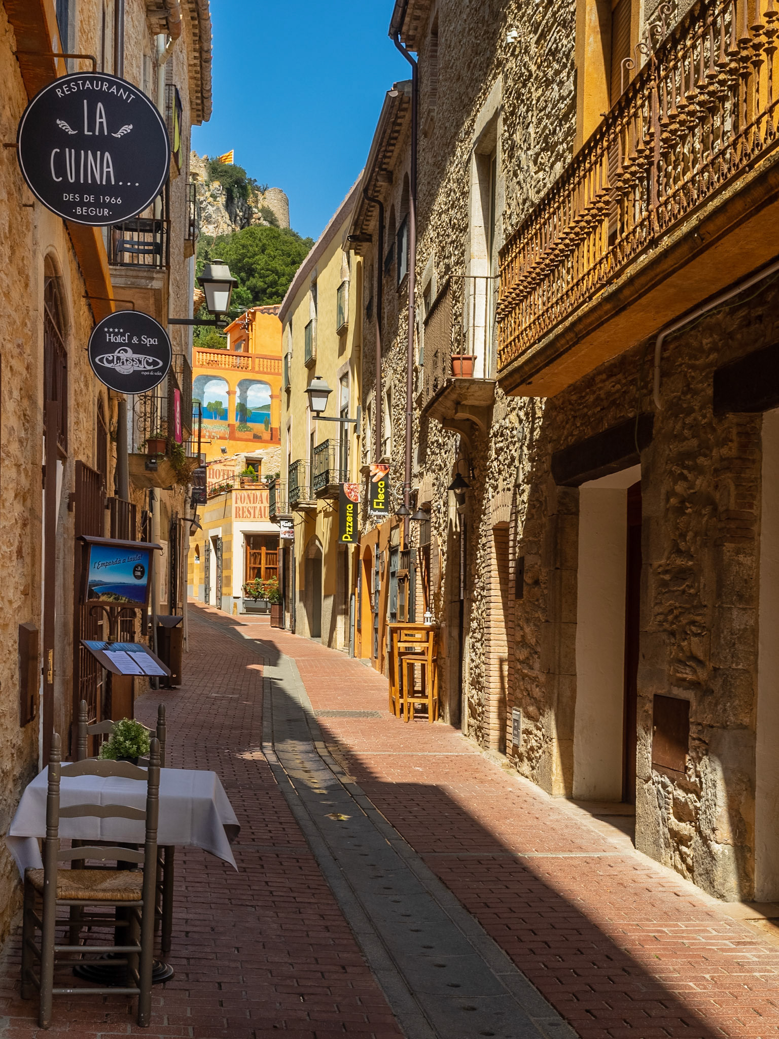 Gasse in Begur