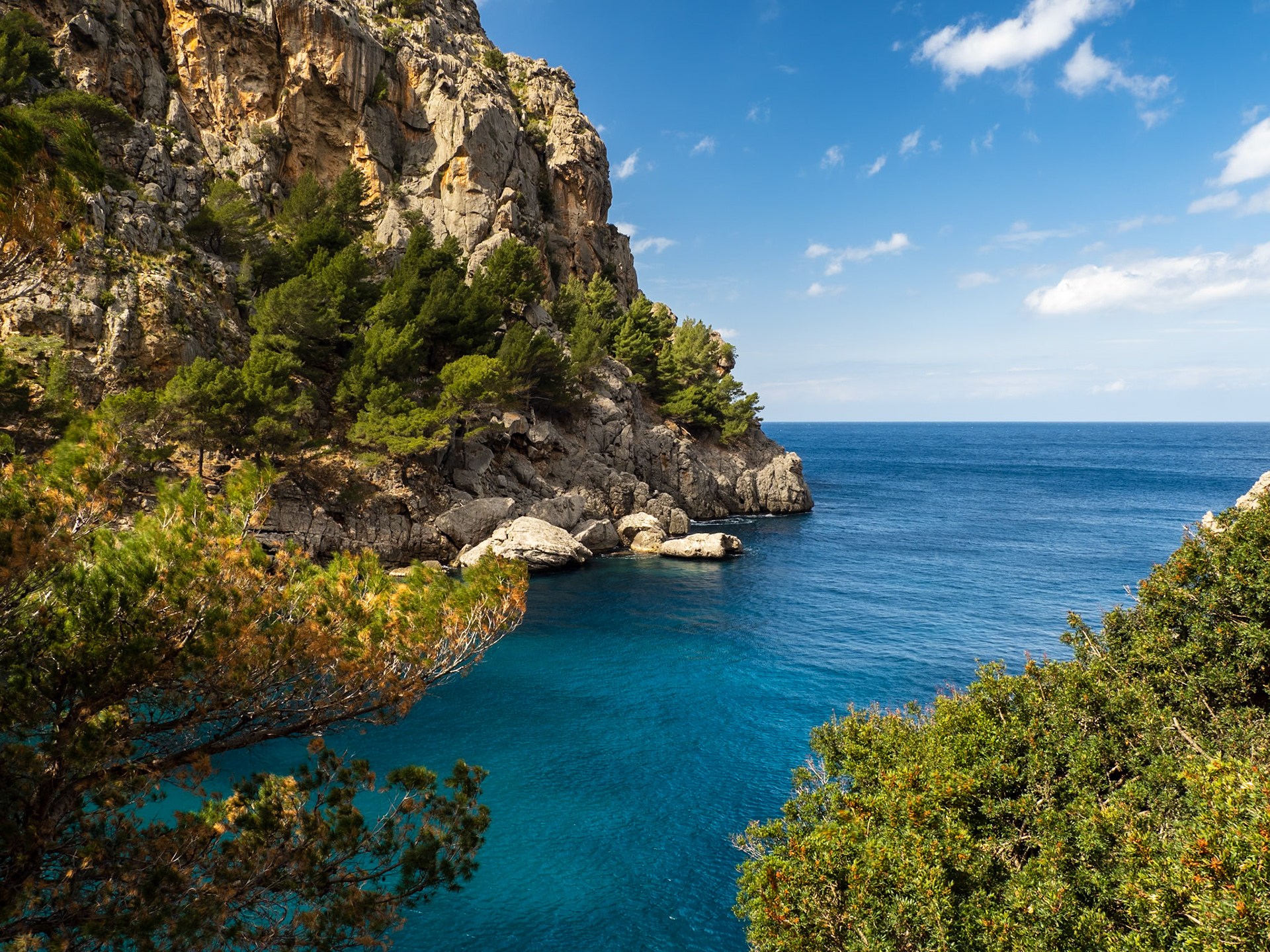 Auf dem Weg zum Torrente Parais