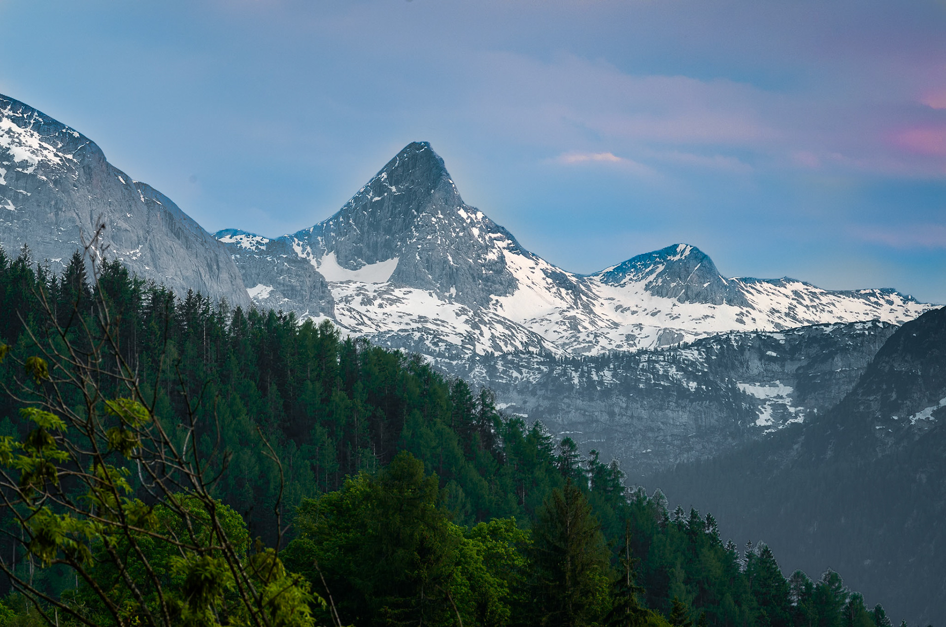 Blick auf den Watzmann