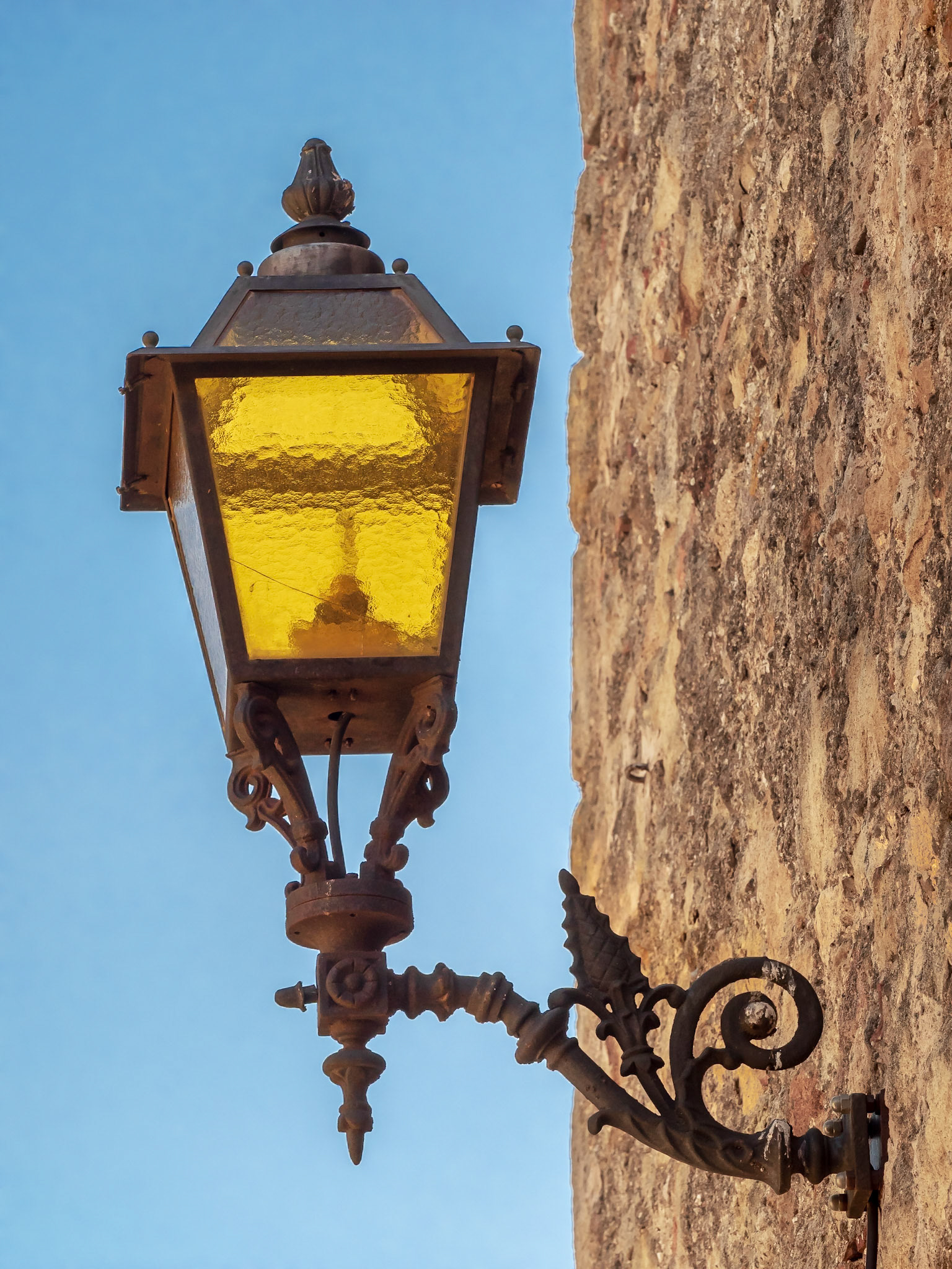 alte Laterne in Pals