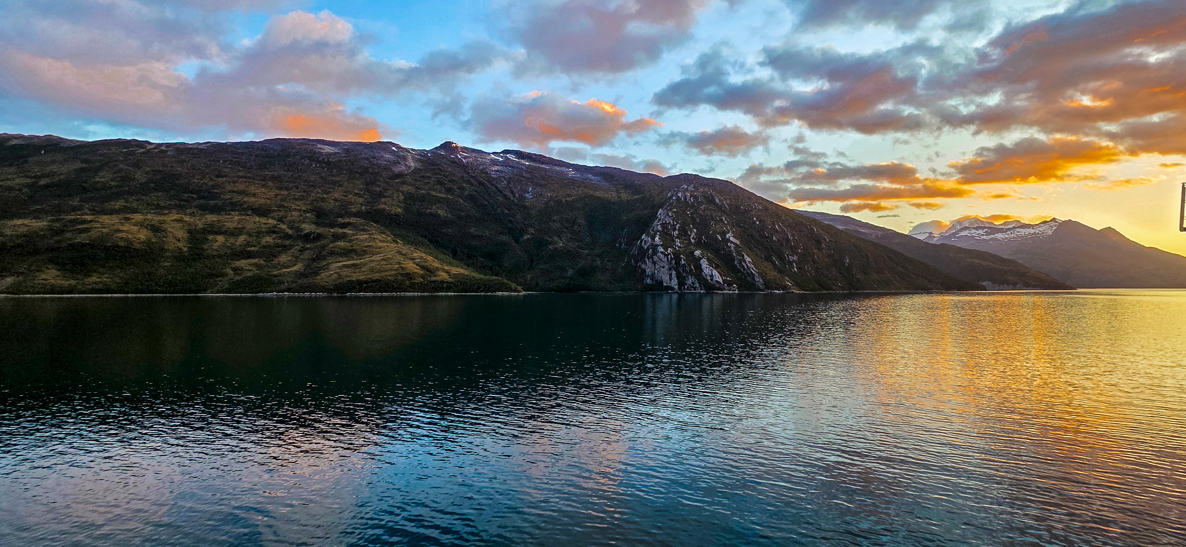 Chilean Fjords Beagle Channel Sunrise