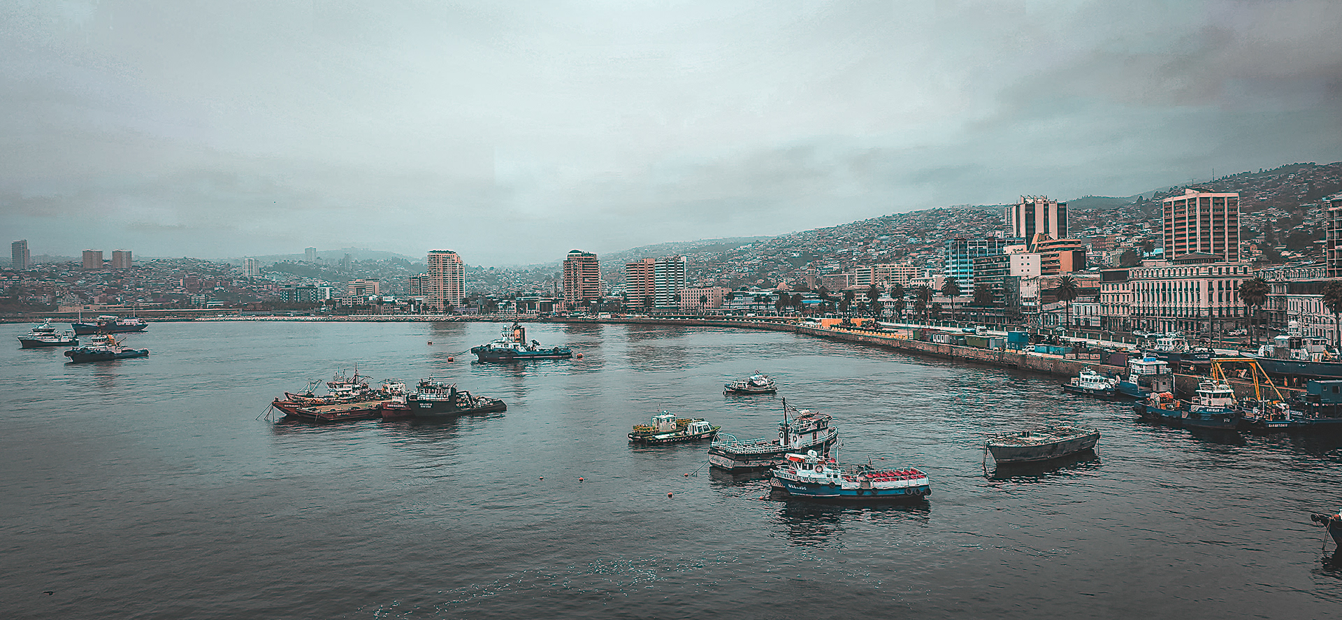 Valparaíso, Chile Harbor