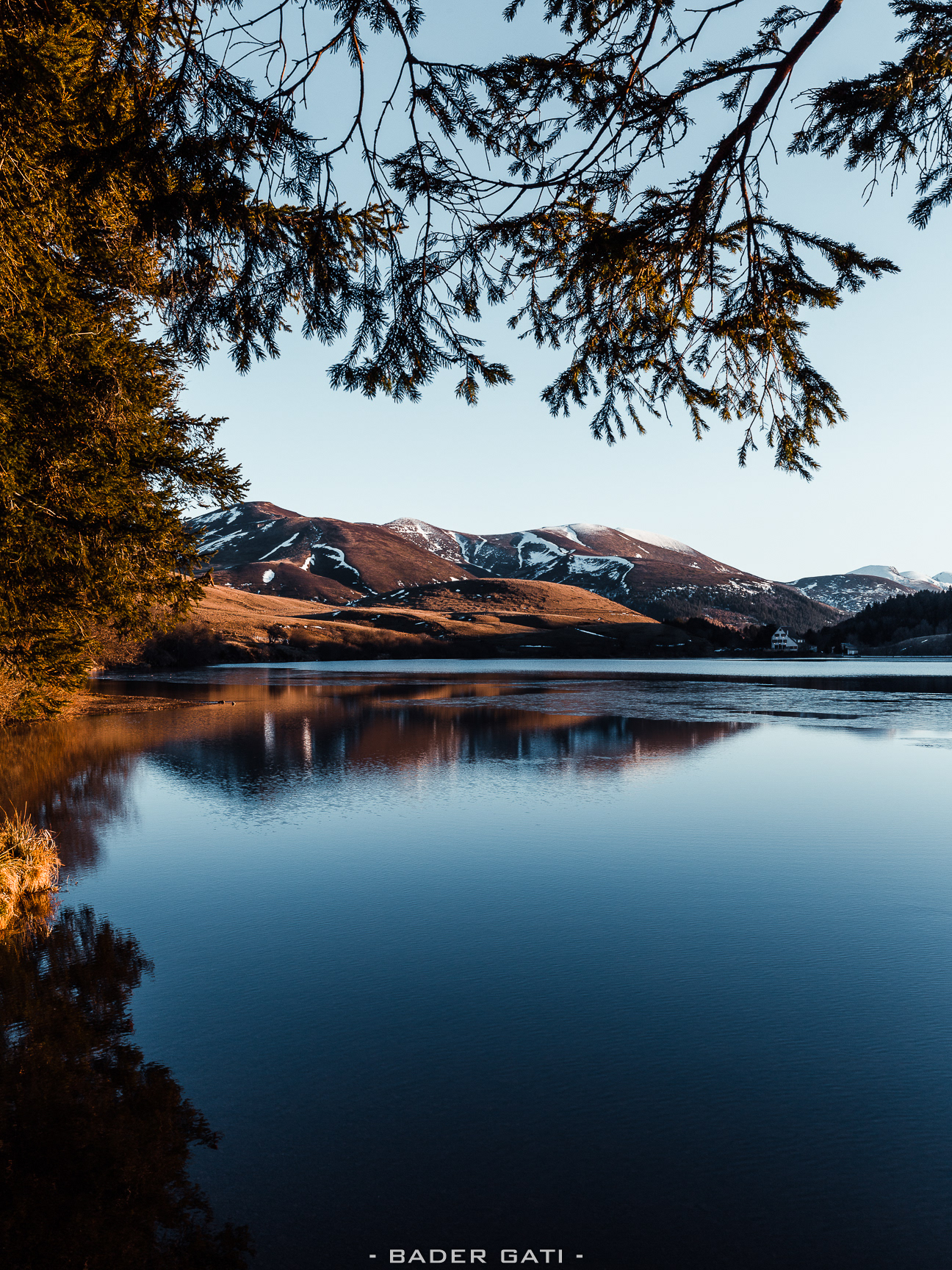 Sunset - Lac de Guèry