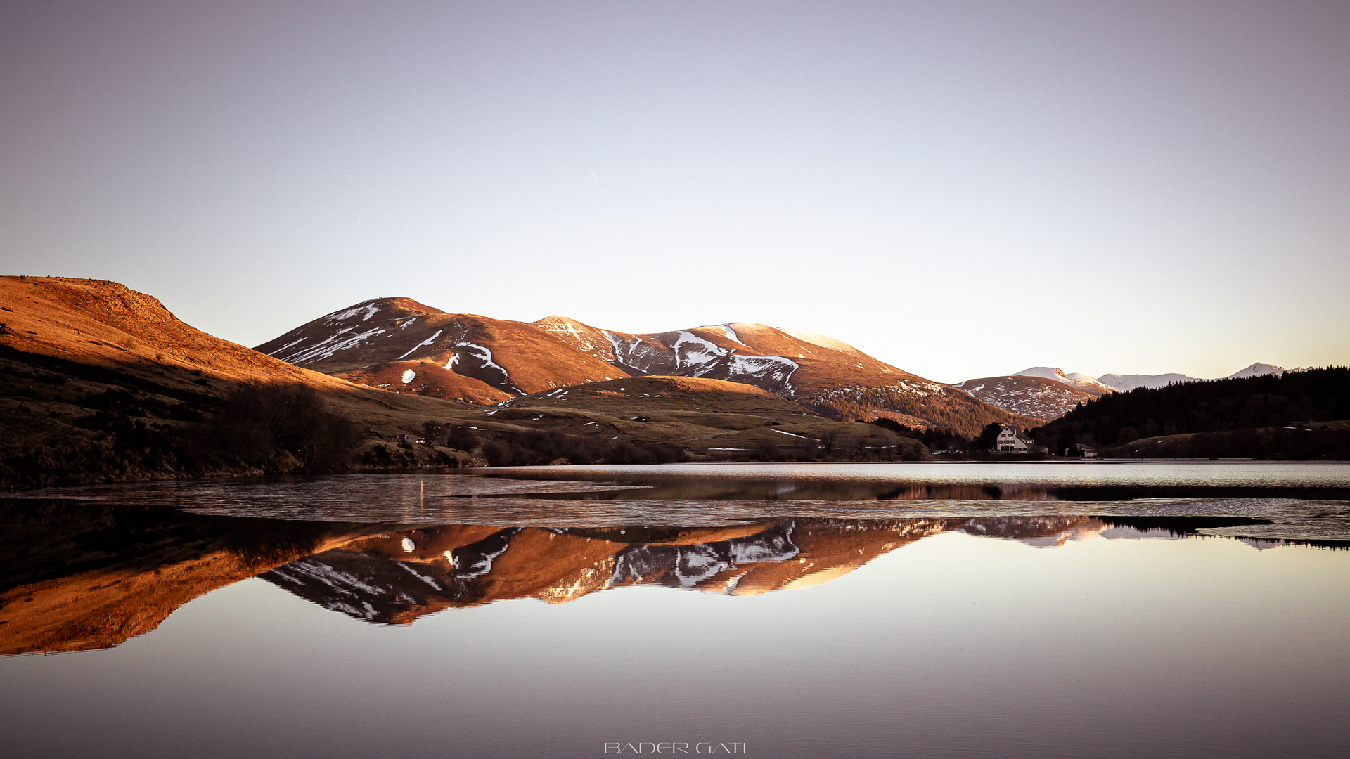 Sunset - Lac de Guèry